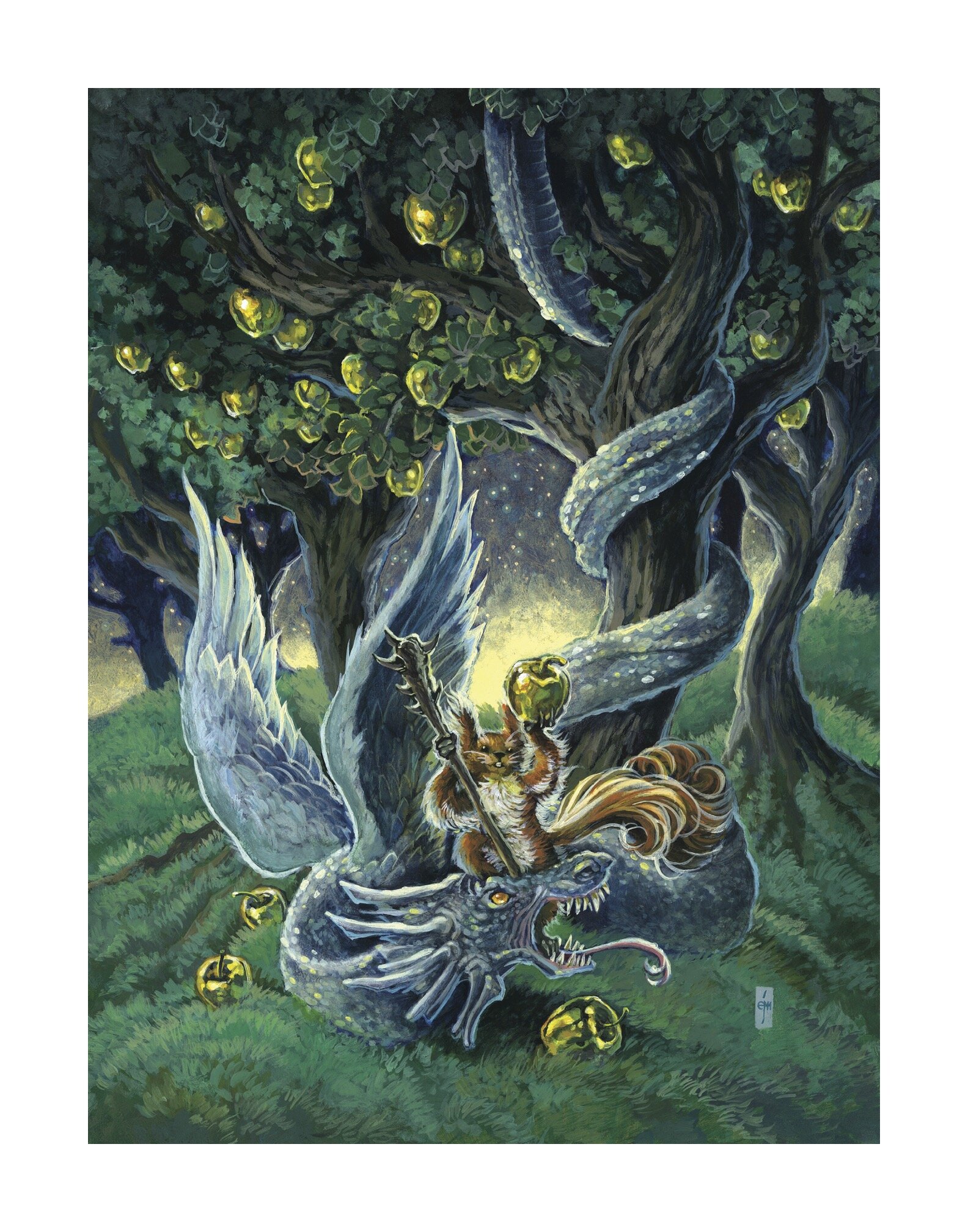 The Garden of the Hesperides by Erich J. Moffitt- Print