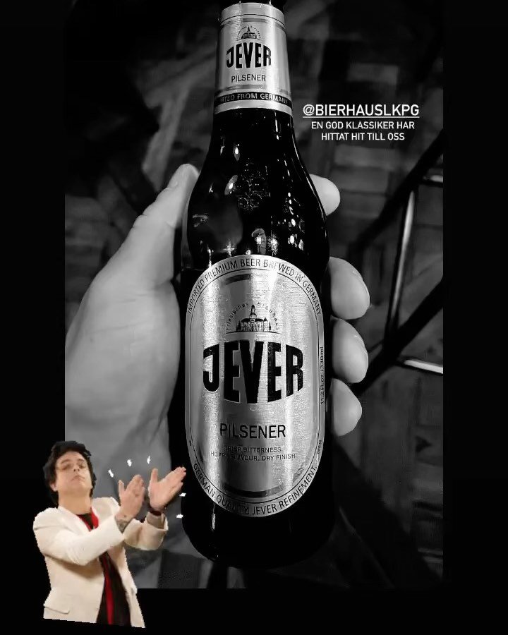 NY BIER har hittat hit till @bierhauslkpg 🍺💥

Har ni testat n&aring;gon av dessa? 
🍺 JEVER PILSNER
🍺 KARLSBR&Auml;U WEIZEN HELL
🍺 KAISERDOM HEFE-WEISSBIER

#bierhauslkpg #link&ouml;ping #bier #&ouml;l #tysk
