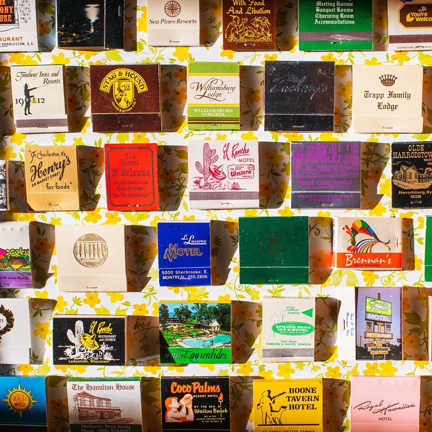 We&rsquo;ve got vintage matchbooks for days. 🫦