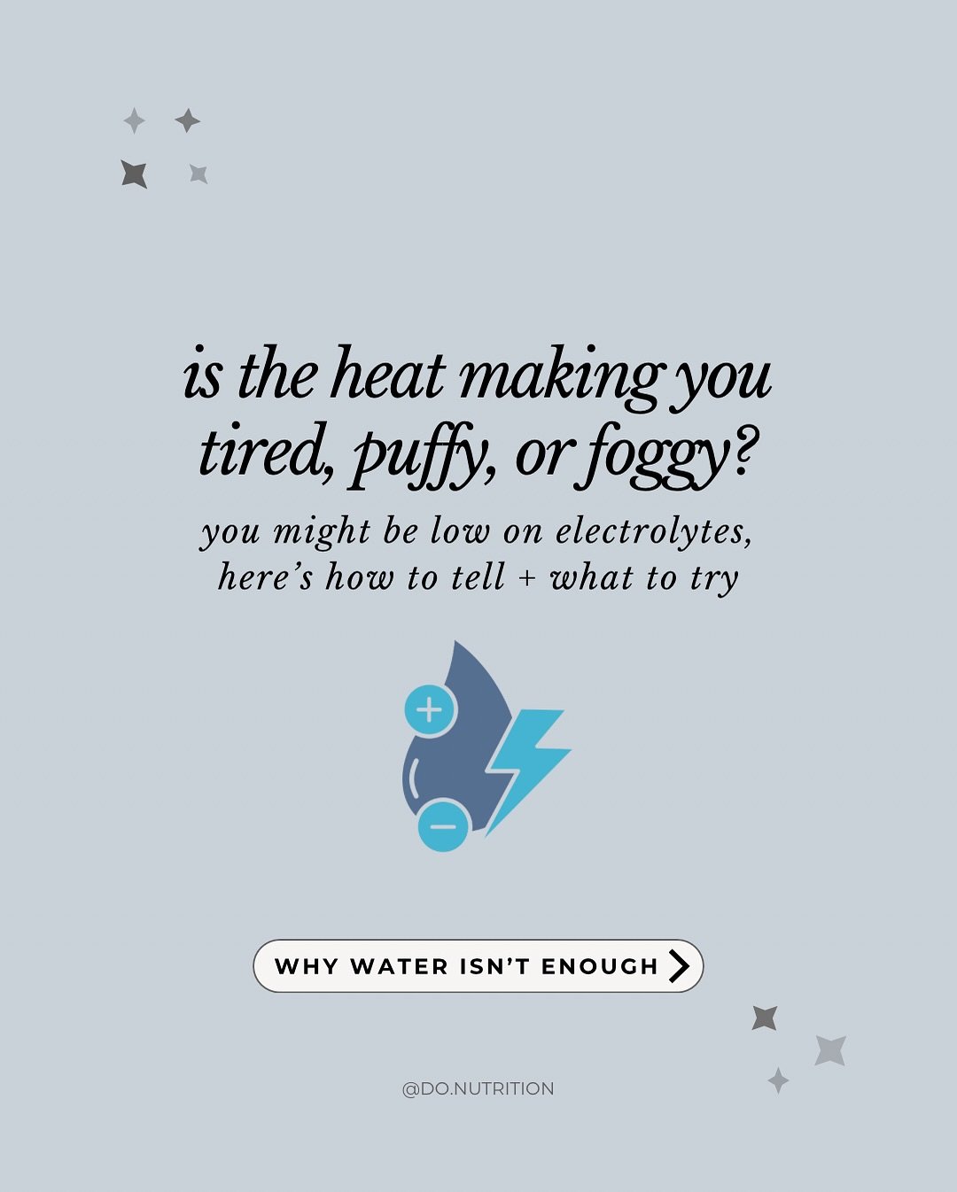 It&rsquo;s hot, you&rsquo;re sweaty, you&rsquo;re drinking more water than ever&hellip;but somehow still bloated, puffy, tired, or feeling a random headache by 3pm. This is your reminder that hydration isn&rsquo;t just about water, it&rsquo;s about m