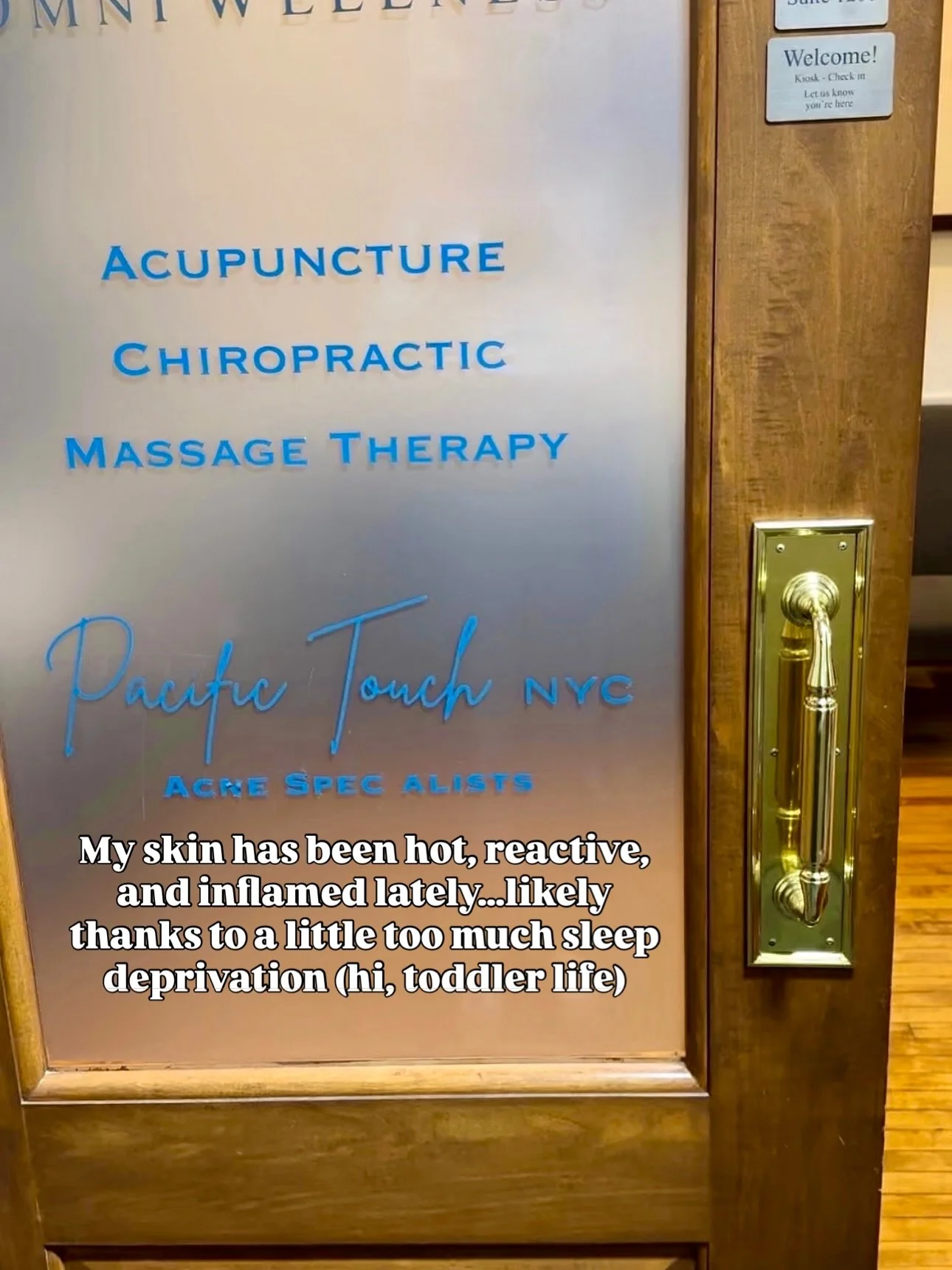 My skin&rsquo;s been feeling the heat lately&hellip;sensitive, red, and just off. Sleep deprivation (hi toddler life) is definitely catching up to me.

I went to see Nichola @pacifictouchnyc. Not only did she give the most thoughtful facial, but she 