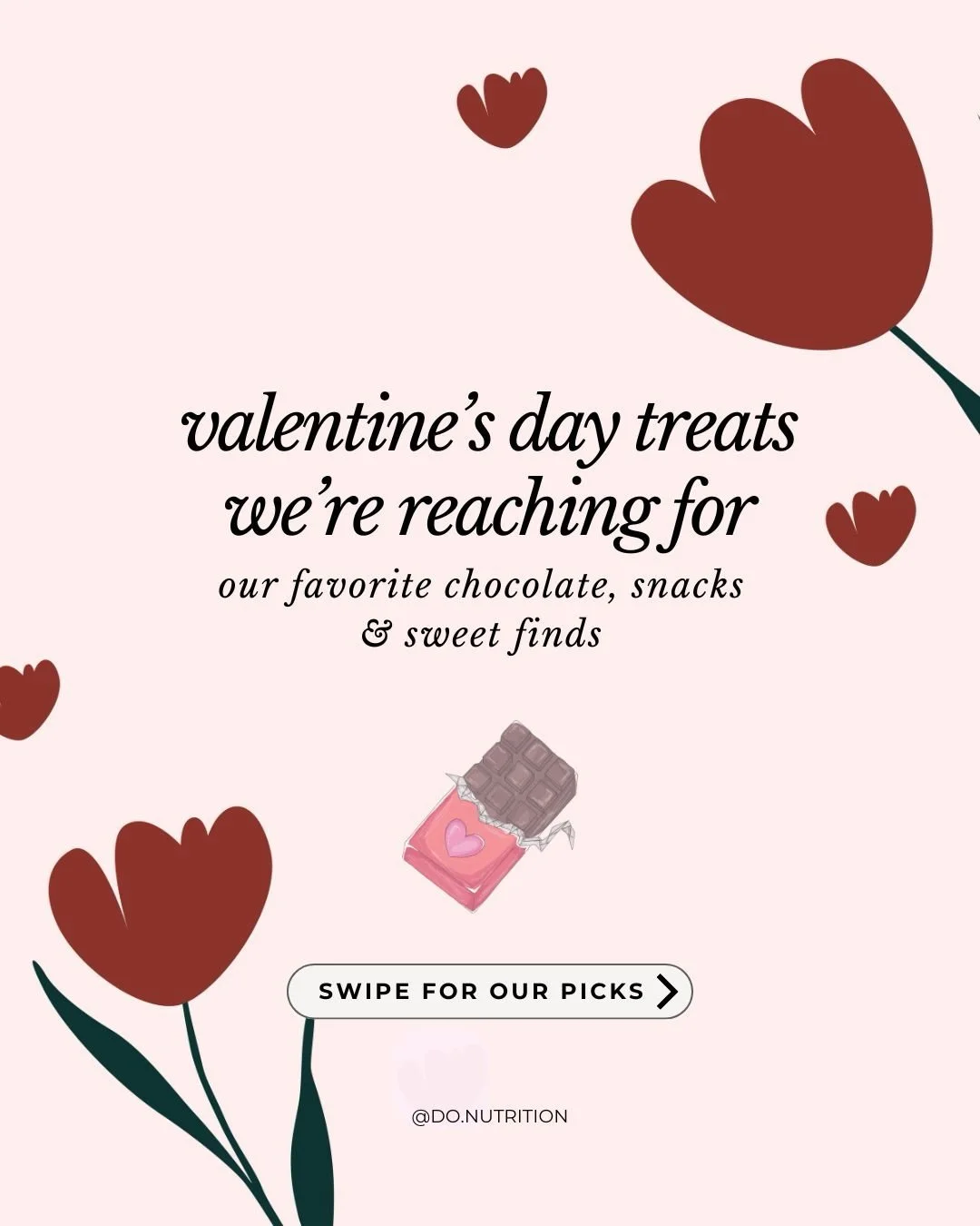 If you love sweets but don&rsquo;t love how some treats make you feel after, this one&rsquo;s for you 💗. Swipe for are our go-to Valentine&rsquo;s Day chocolate + sweet picks. 

#functionalnutrition #realfoodtreats #glutenfreesweets #dairyfreetreats