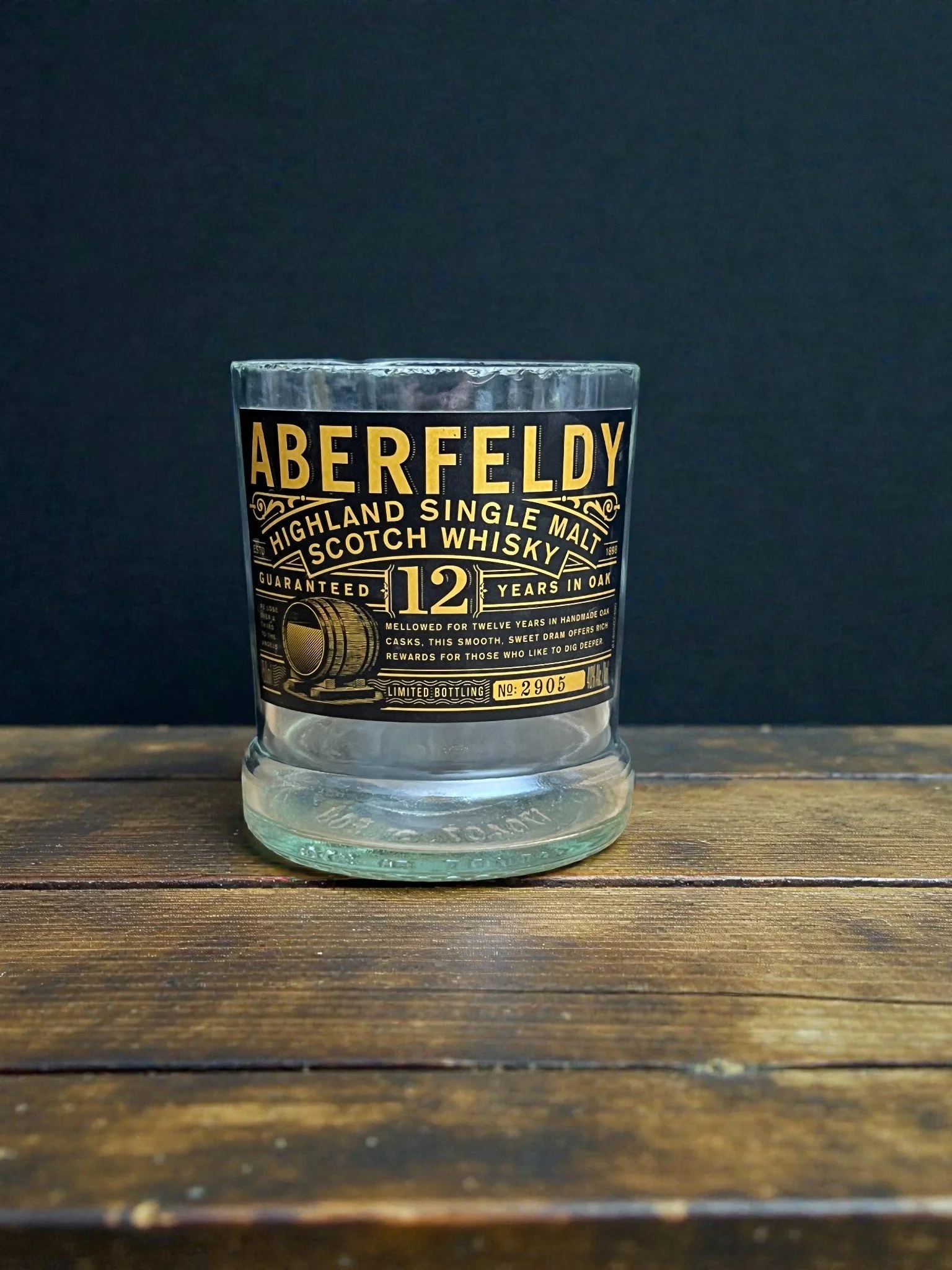 Aberfeldy 12 Year Highland Single Malt Scotch Whisky Vessel