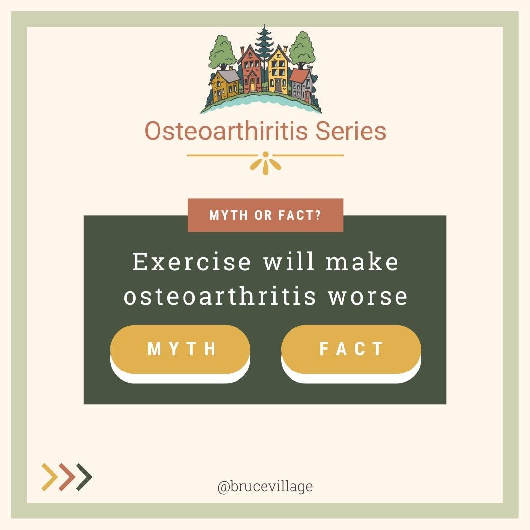 It's Arthritis Awareness Month!

We're debunking some common myths and misconceptions surrounding osteoarthritis, as taught in the PEAK curriculum for treatment of knee osteoarthritis. 🦵

Did you know that exercise is beneficial for individuals with
