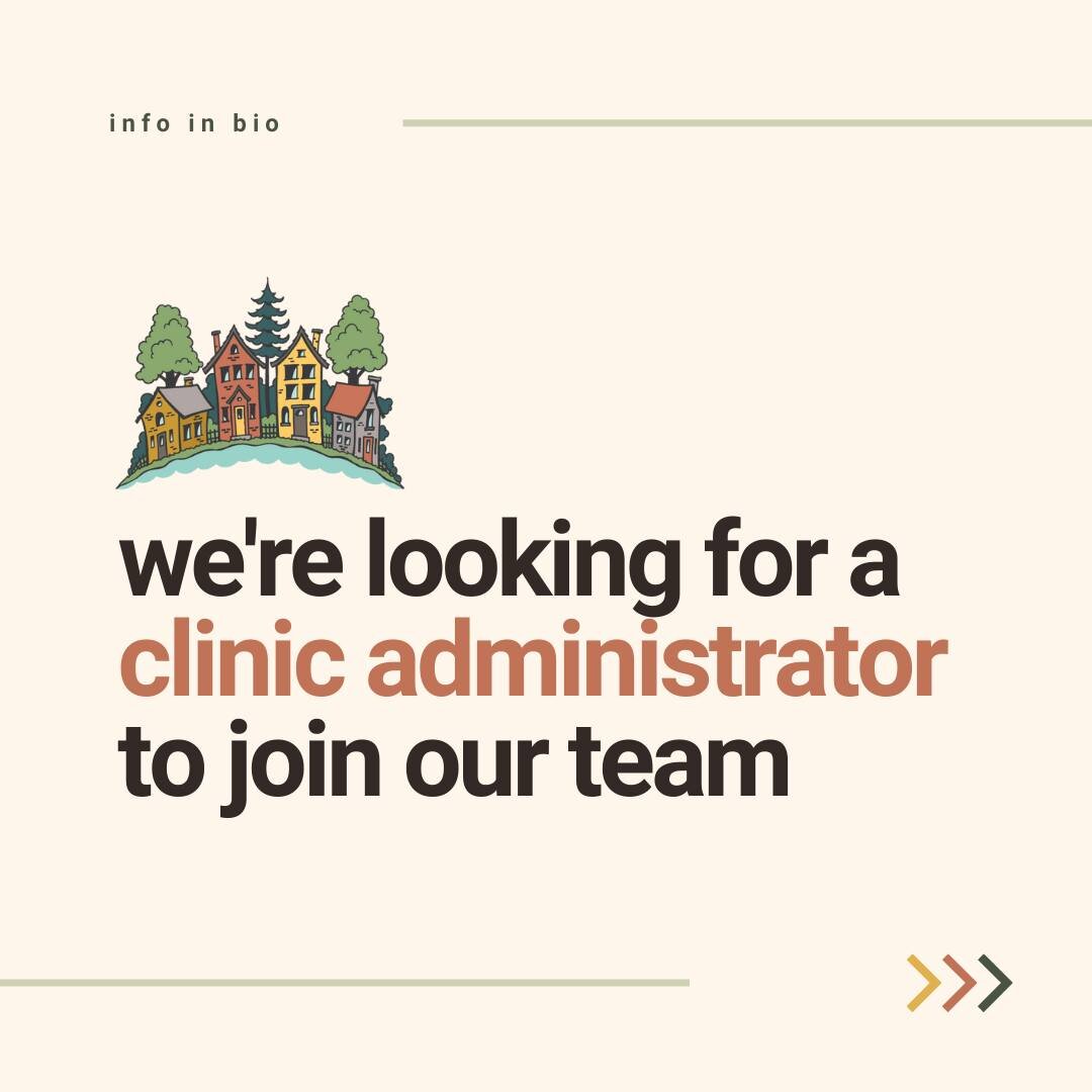 We are HIRING a clinic administrator for our growing health collective. 

Together with @growingbrainconnections we are looking to hire a clinic administrator for 18-24 hours per week for: 
- administrative assistance in the form of billing, acceptin