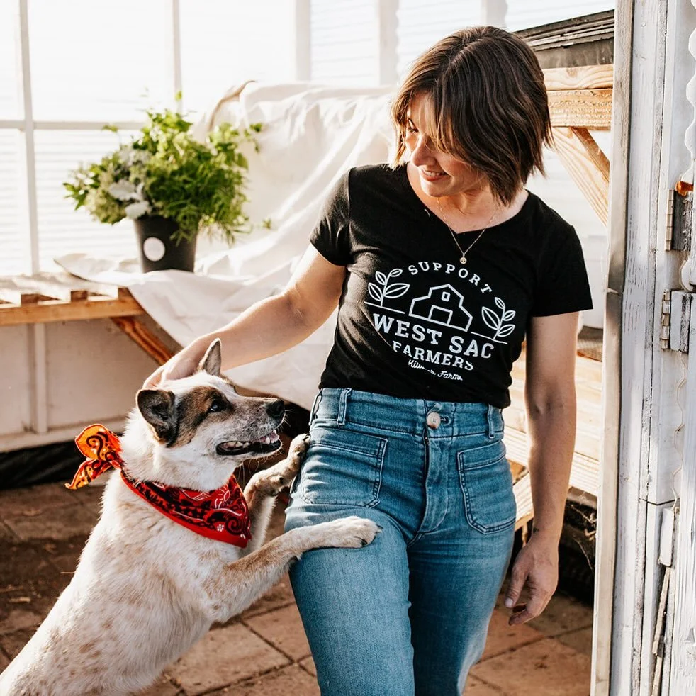 CAN I BORROW YOUR MICROPHONE? Let&rsquo;s talk.

One of my favorite things about running the farm is getting to talk with people about what we&rsquo;ve learned along the way.

Flowers, certainly. But also pollinators, growing things in Sacramento, en