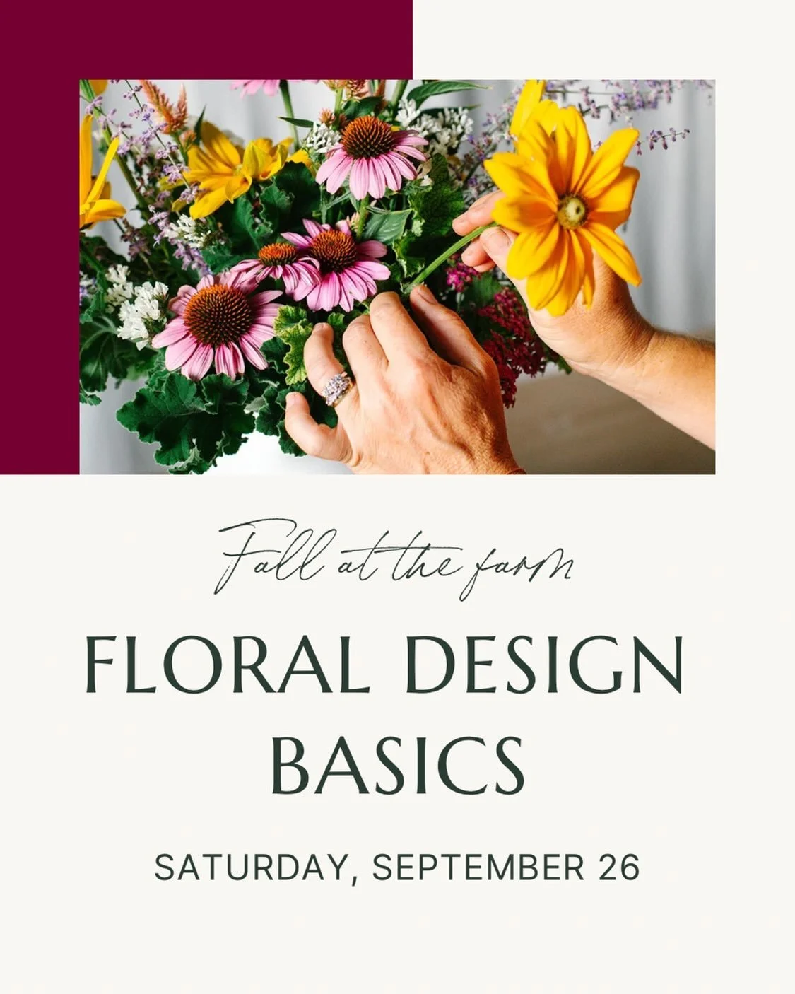 CHILL OUT WITH FLOWERS! This weekend.

Imagine a morning where you put your phone on silent and step out into a garden bursting with flowers and sunshine. A morning where you sip hot coffee without interruption and create something calm and beautiful