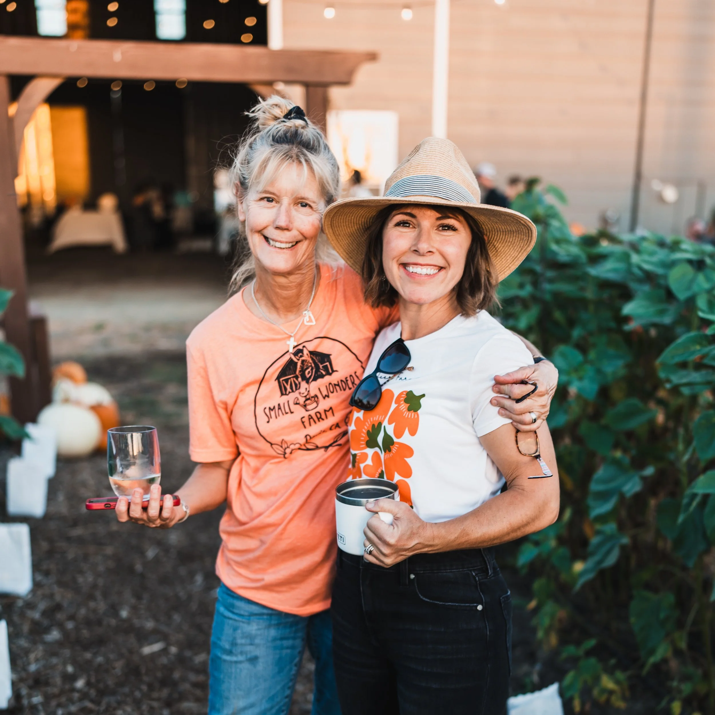 TODAY&rsquo;S THE DAY! The Grown-Up Pumpkin Patch awaits!

The weather is gorgeous, the twinkle lights are strung, and the farm is looking mighty fine for a fall picnic.

This week&rsquo;s little drizzle perked up the flowers, and they&rsquo;re ready
