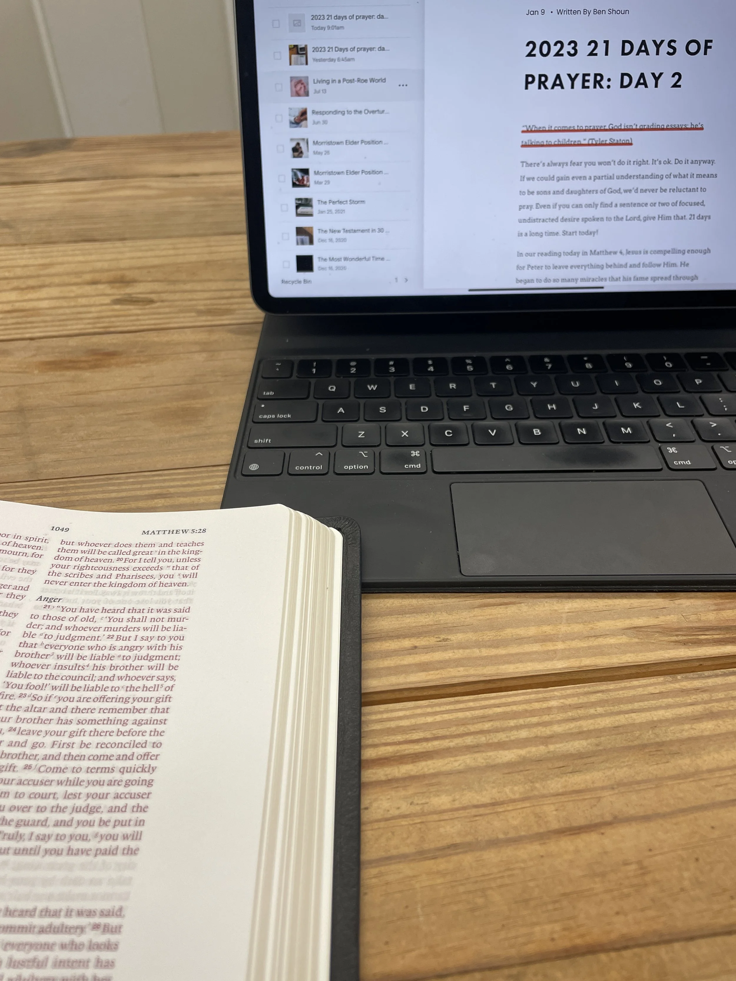 2023 21 days of prayer: day 2