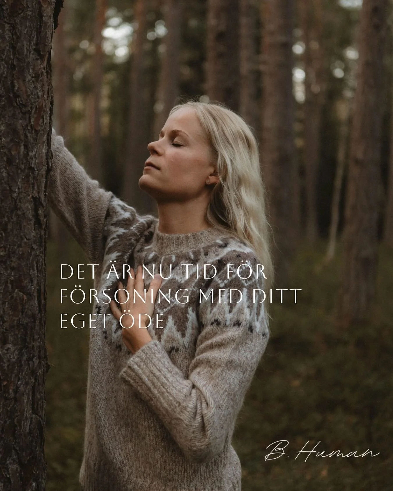 Det &auml;r nu tid f&ouml;r f&ouml;rsoning med ditt eget &ouml;de s&aring; att sj&auml;lens l&auml;ngtan kan f&aring; fullbordas &hearts;️

S&aring; hj&auml;rtat v&aring;gar &ouml;ppna sig och omfamna allt som &auml;r &auml;mnat f&ouml;r dig. 

Det b