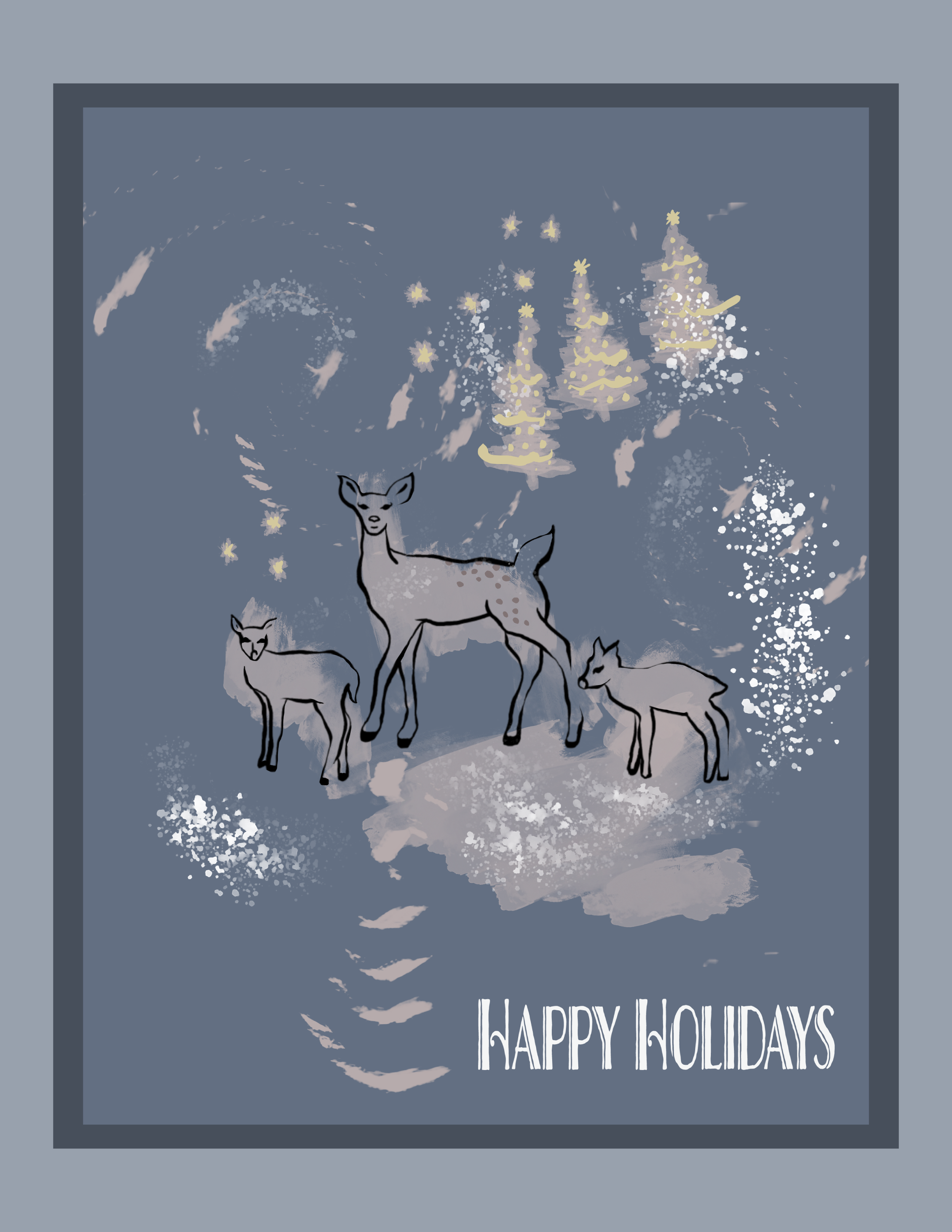 Happy Holidays Deer.png