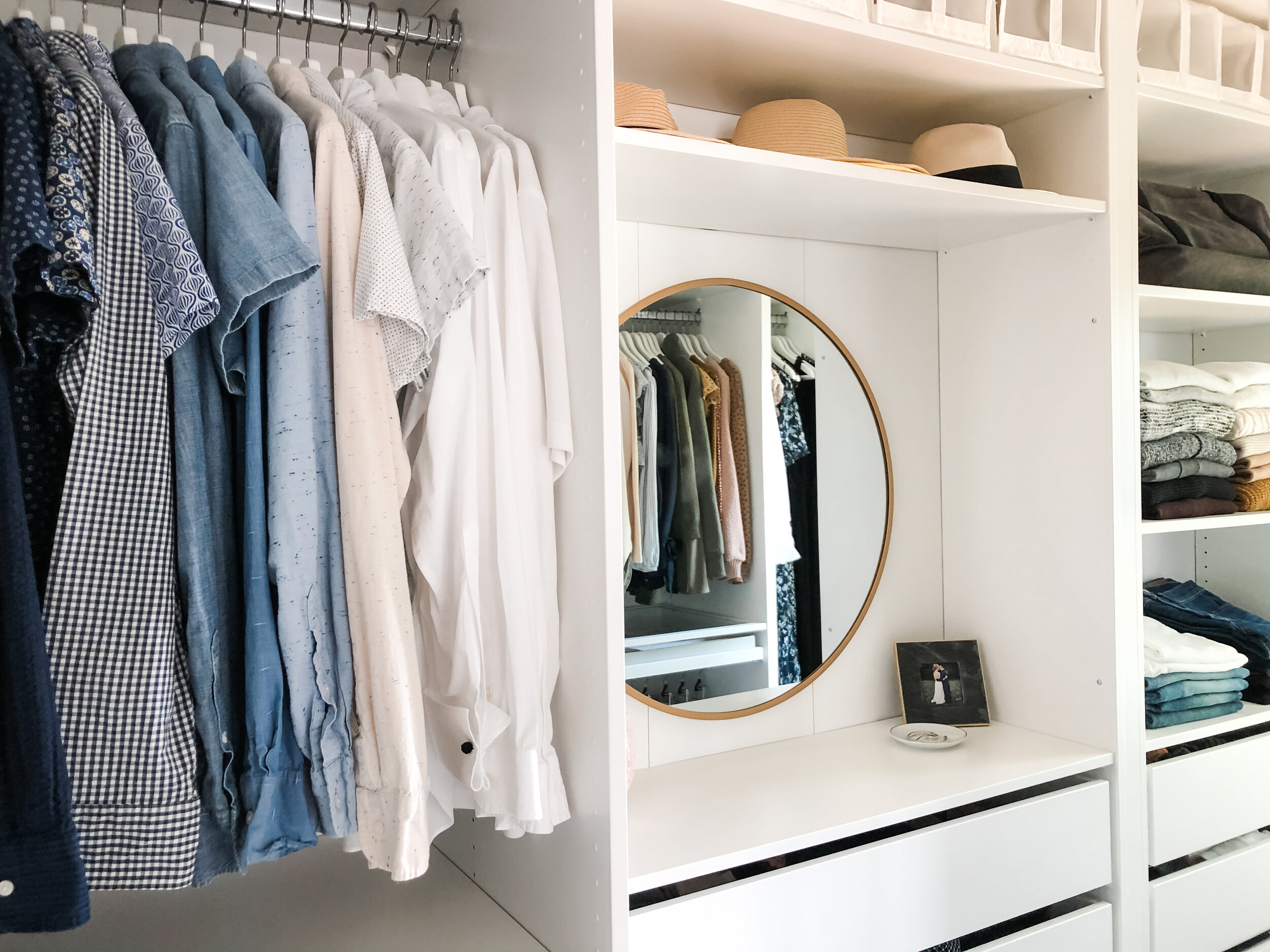 Owner's Closet Transformation IKEA's PAX System — Love &