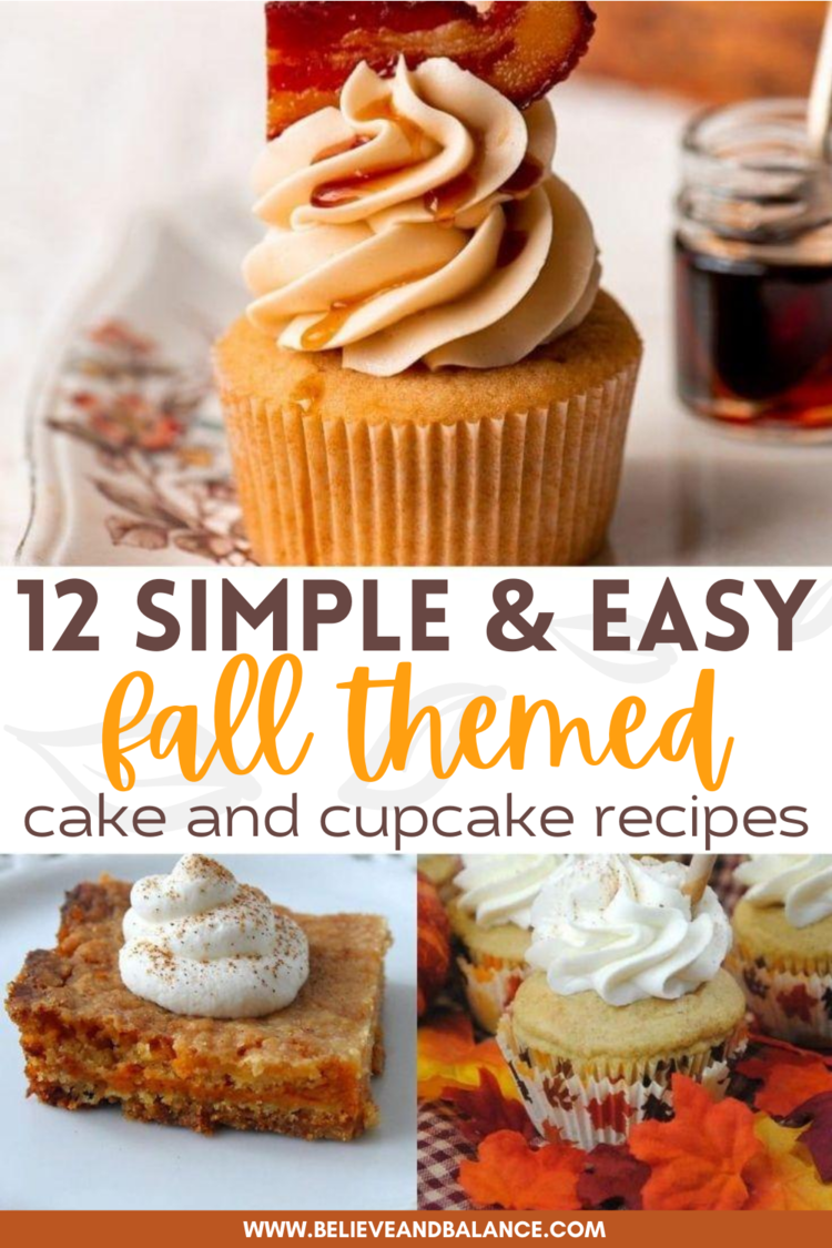 Fall Cakes and Cupcakes