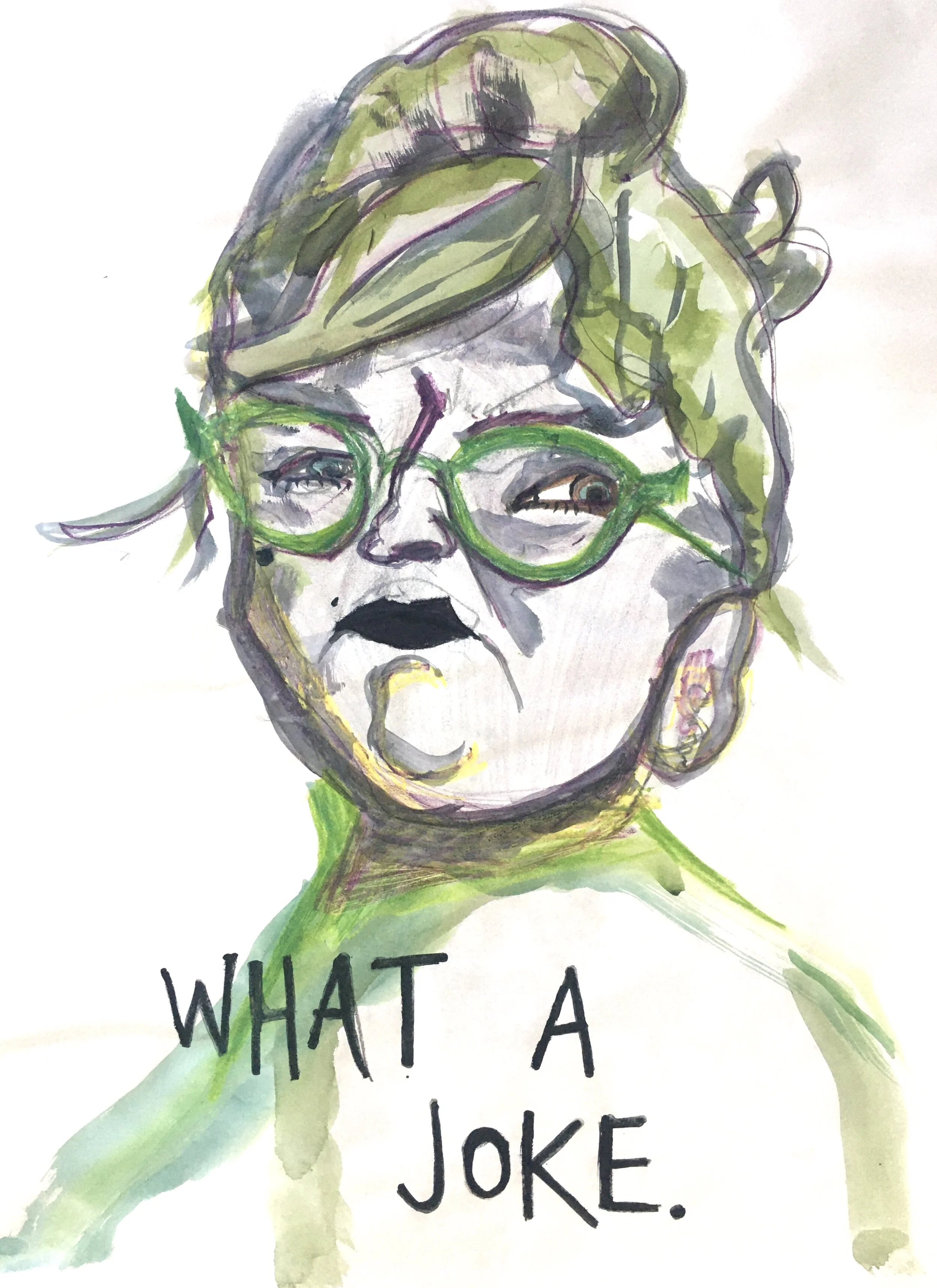 untitled sketch, watercolor, 2019