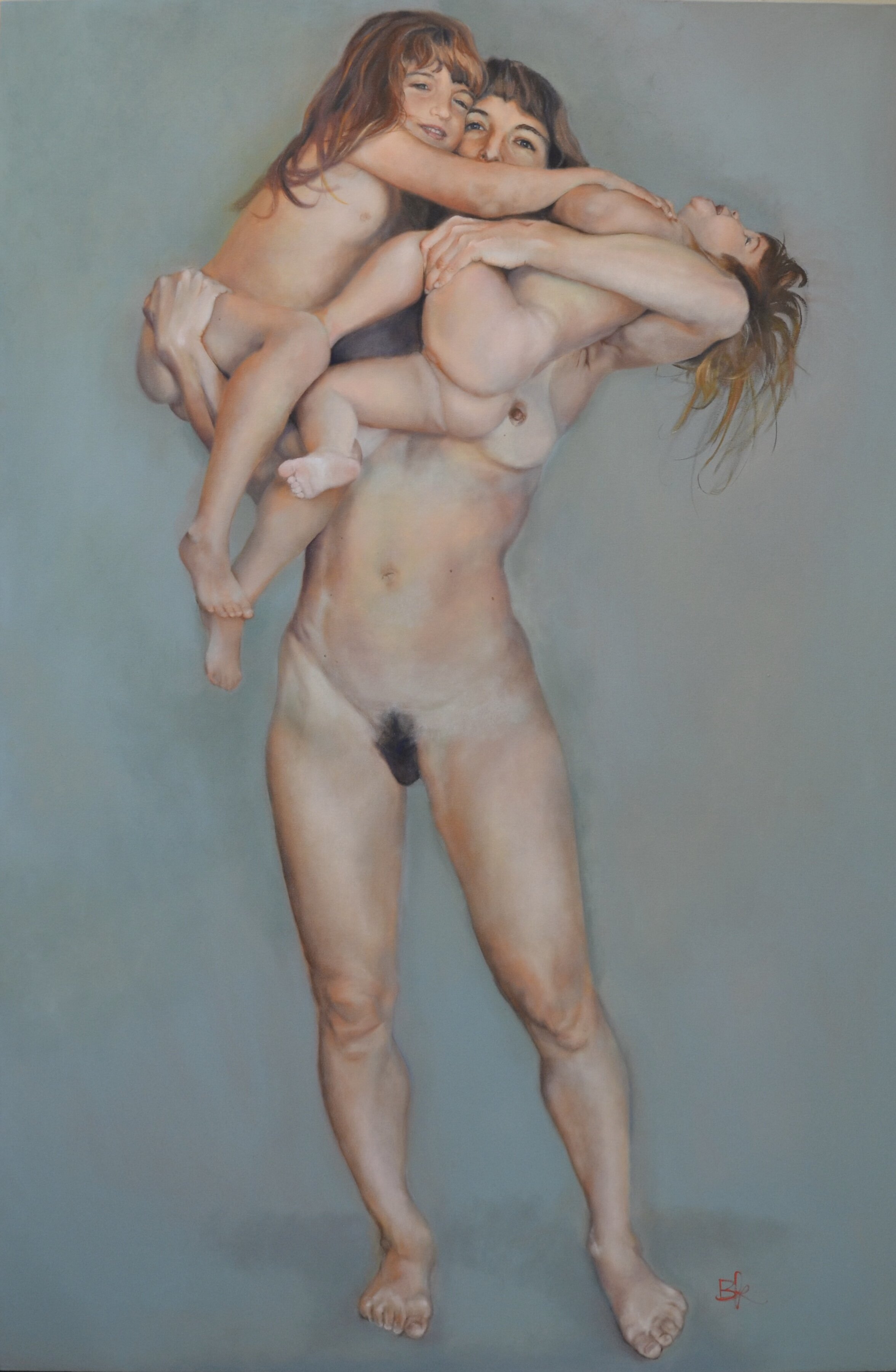 Hold Me, 2021, 120 x 180cm, oil on canvas, €1900 (detail images to follow)