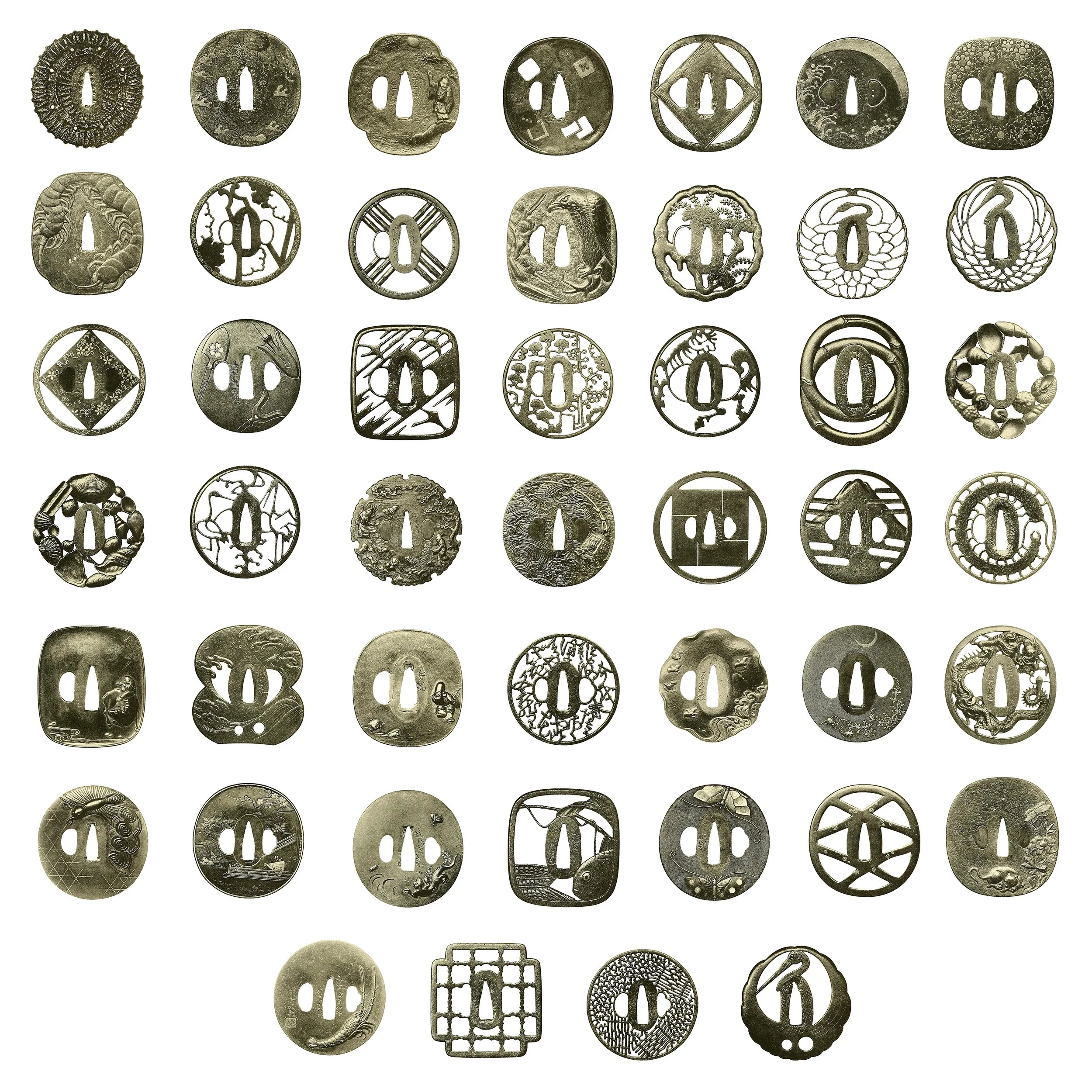 Japanese Tsuba (digital asset)