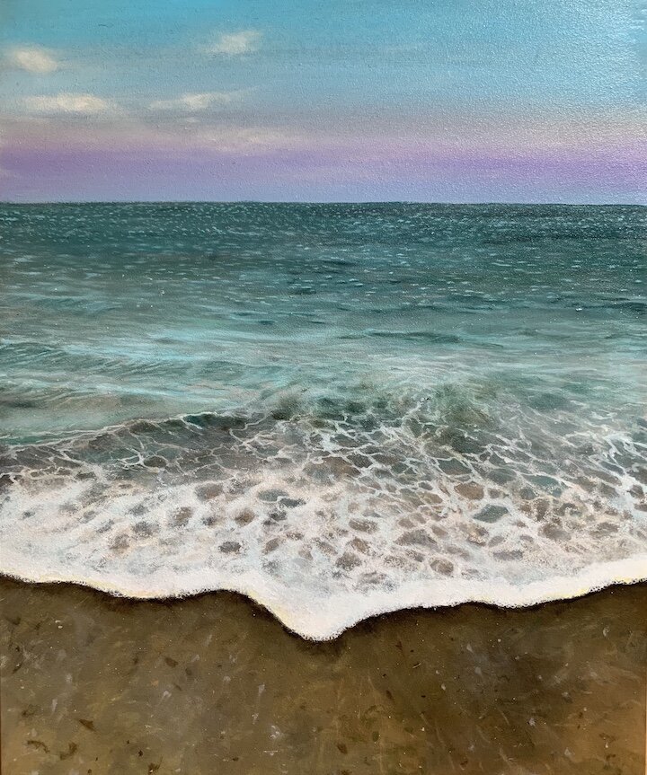 Sunset at Duck-8"x10" on panel
-SOLD