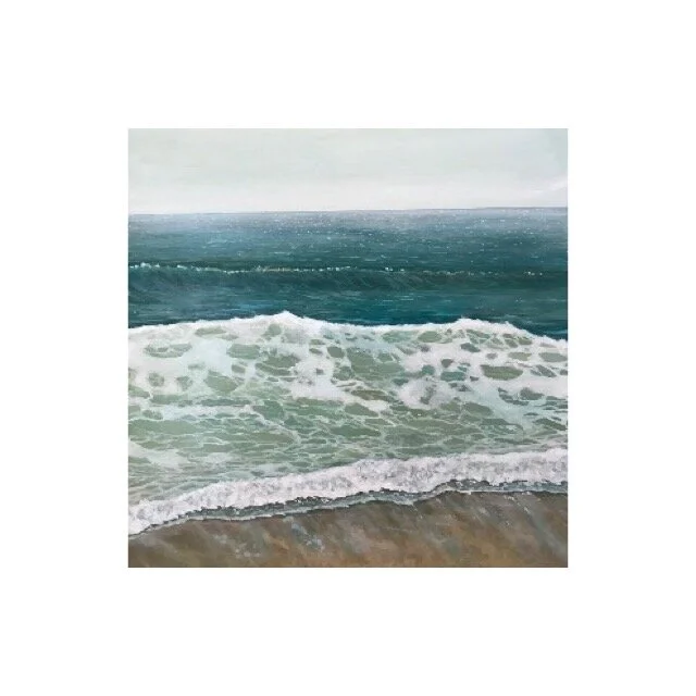 Shore break-12"x12" on wood panel
-SOLD