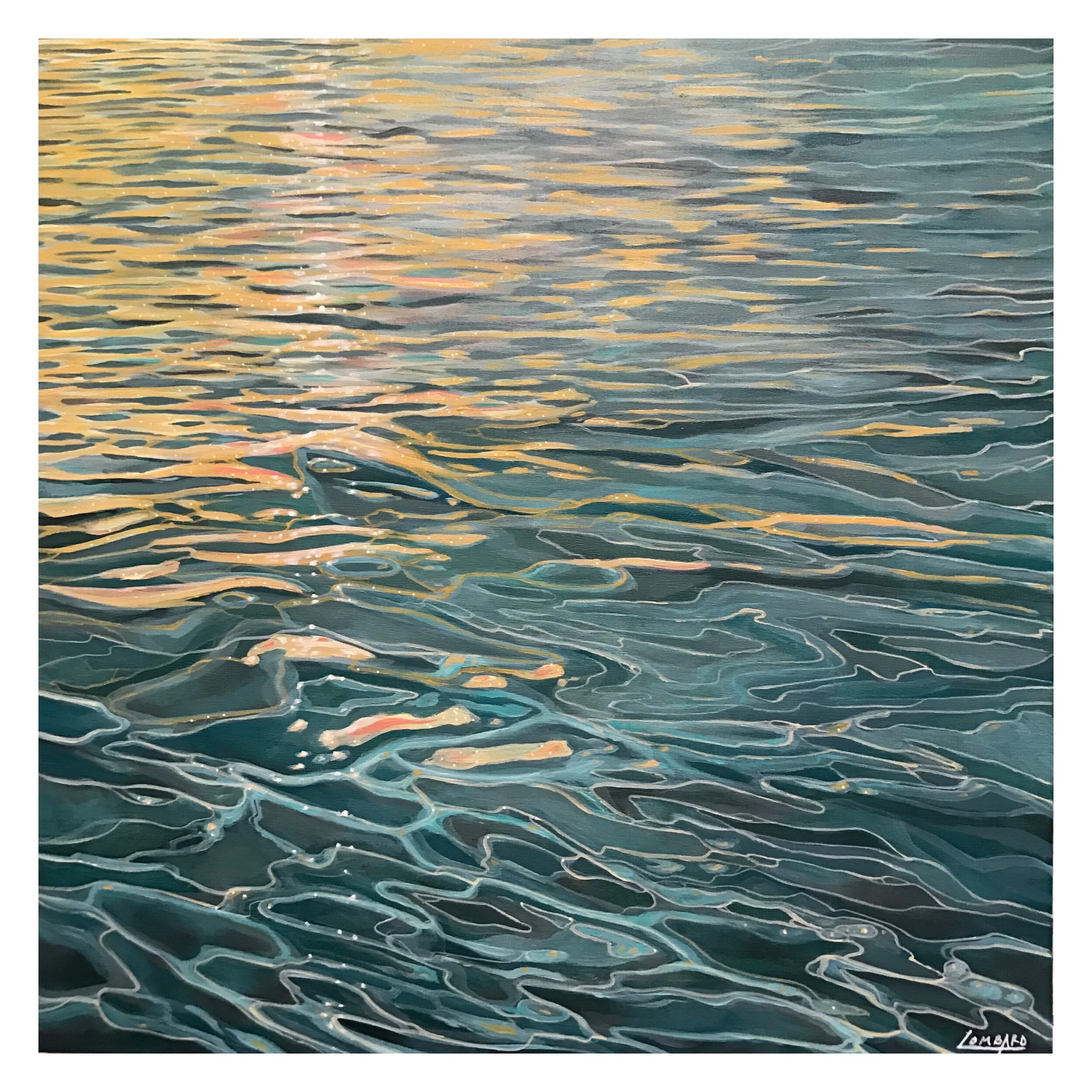 Sunday morning on the Ware- 12"x12"
-SOLD