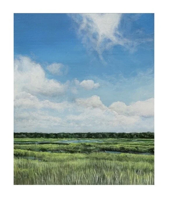 Low country- 8"x10" acrylic on panel-SOLD