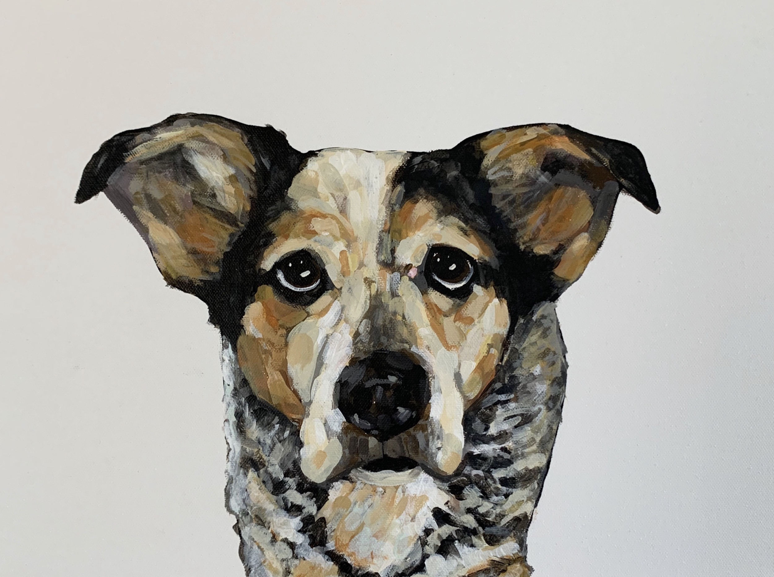 Una- 12"x16" acrylic on canvas
