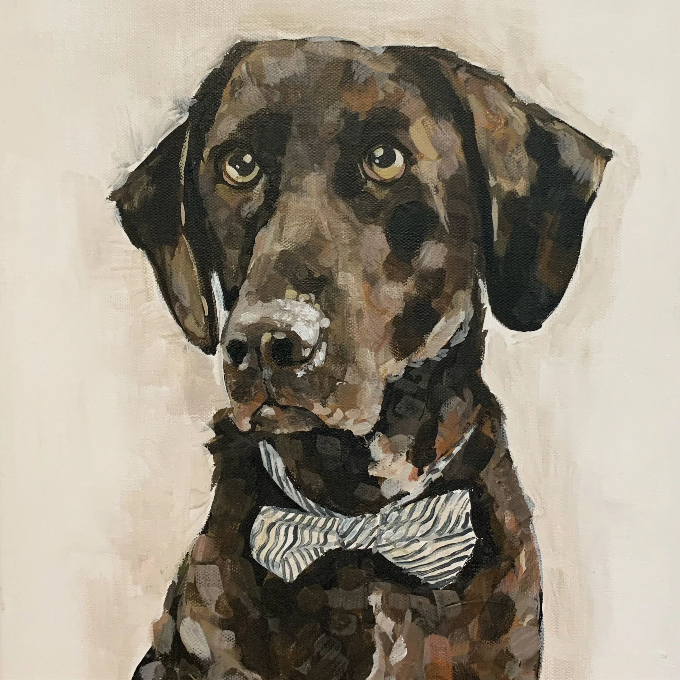 " Porter" - acrylic on canvas