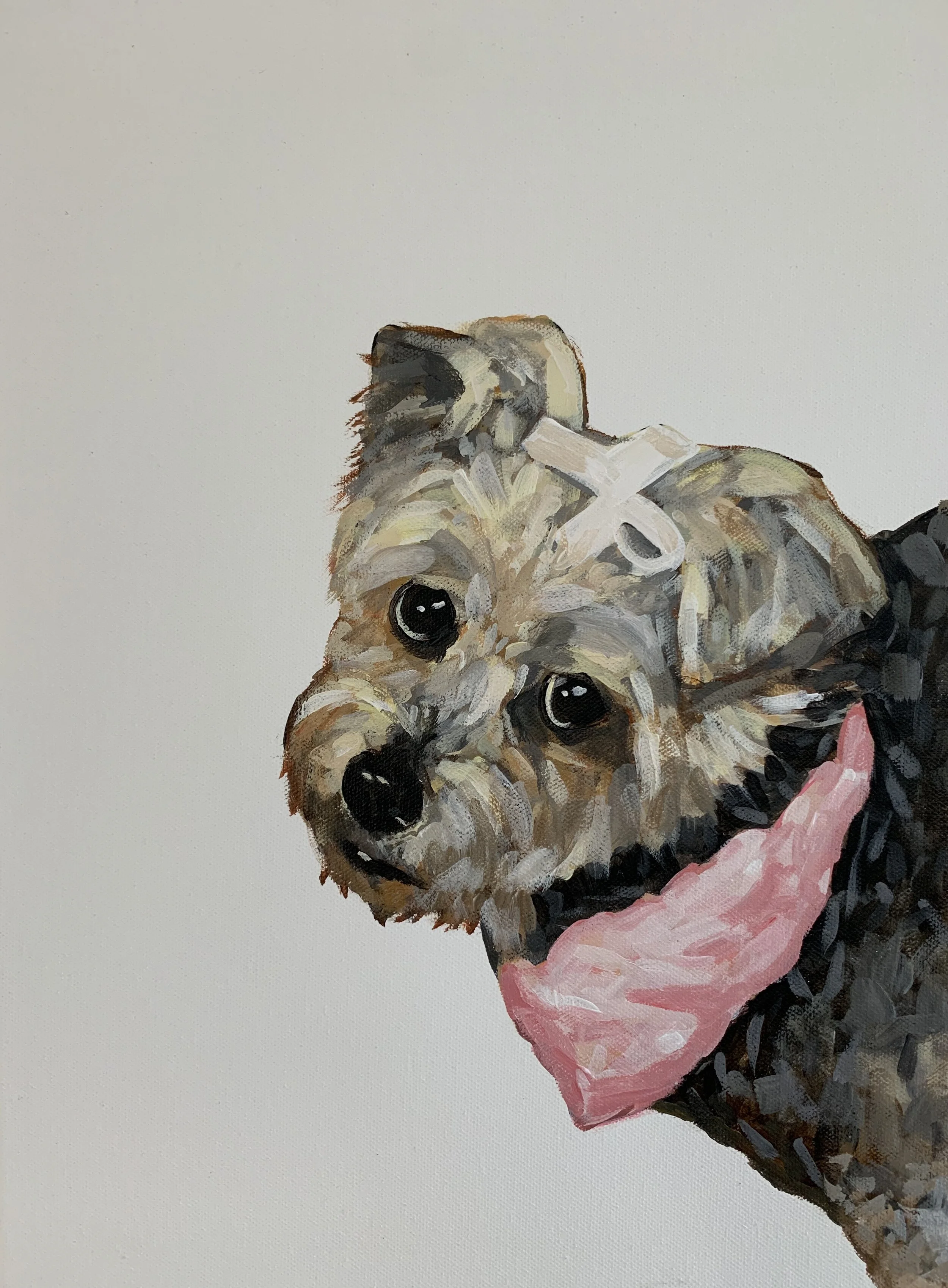 Emma- 12"x16" acrylic on canvas