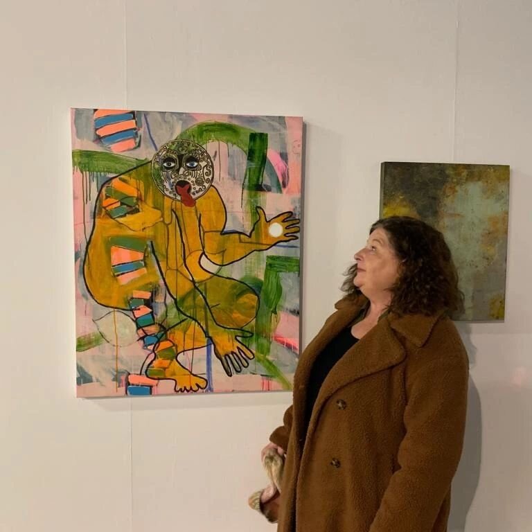 Today is the last day to catch Alchemical Vessels @126gallery.studios 12 - 6pm. My painting 'Too Much for the White Man' is on show along with around 40 or so, artworks by other selected artists 
#irishart #irishcontemporaryart #126artistrungallery #