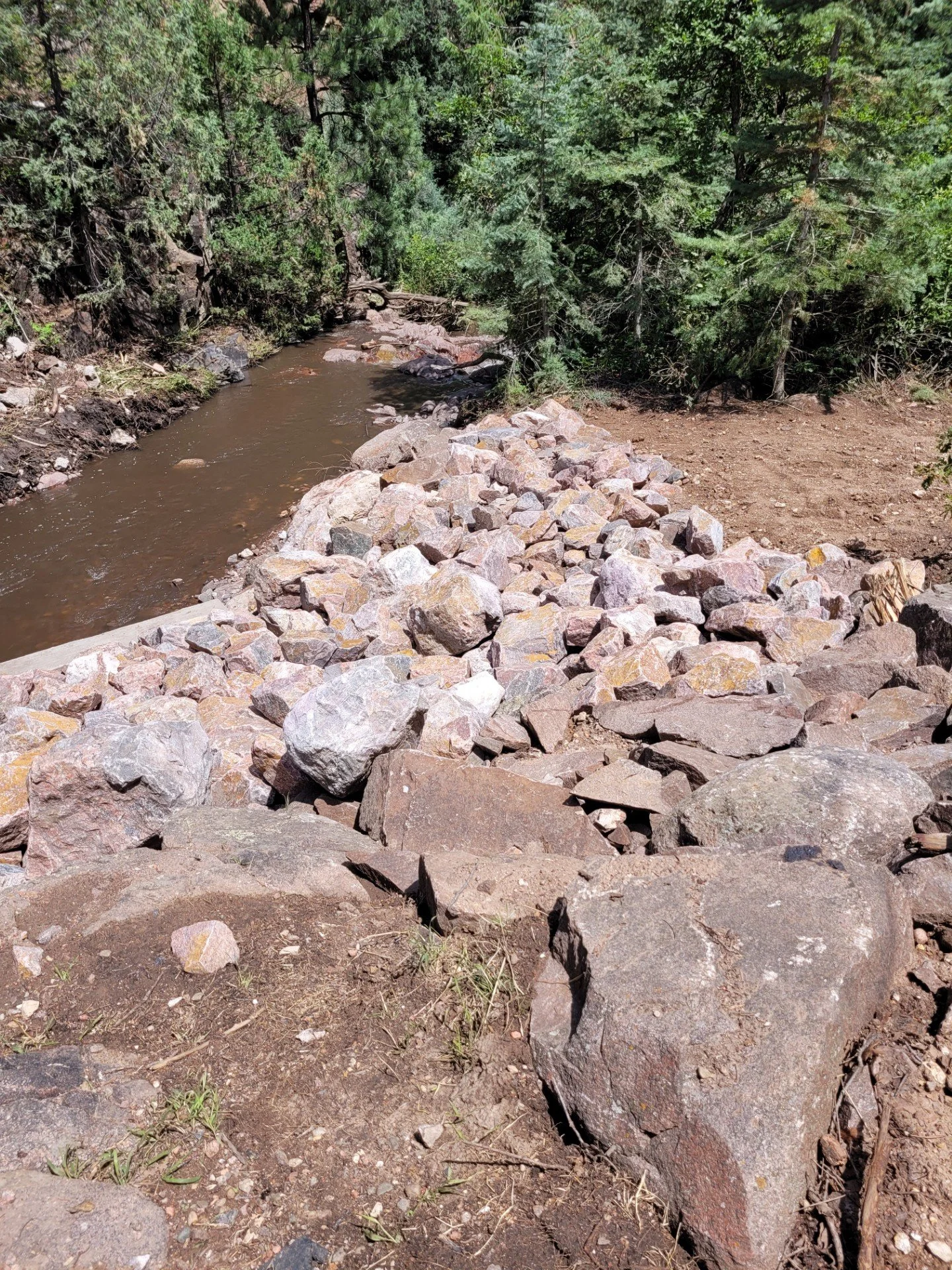 Working on the diversion