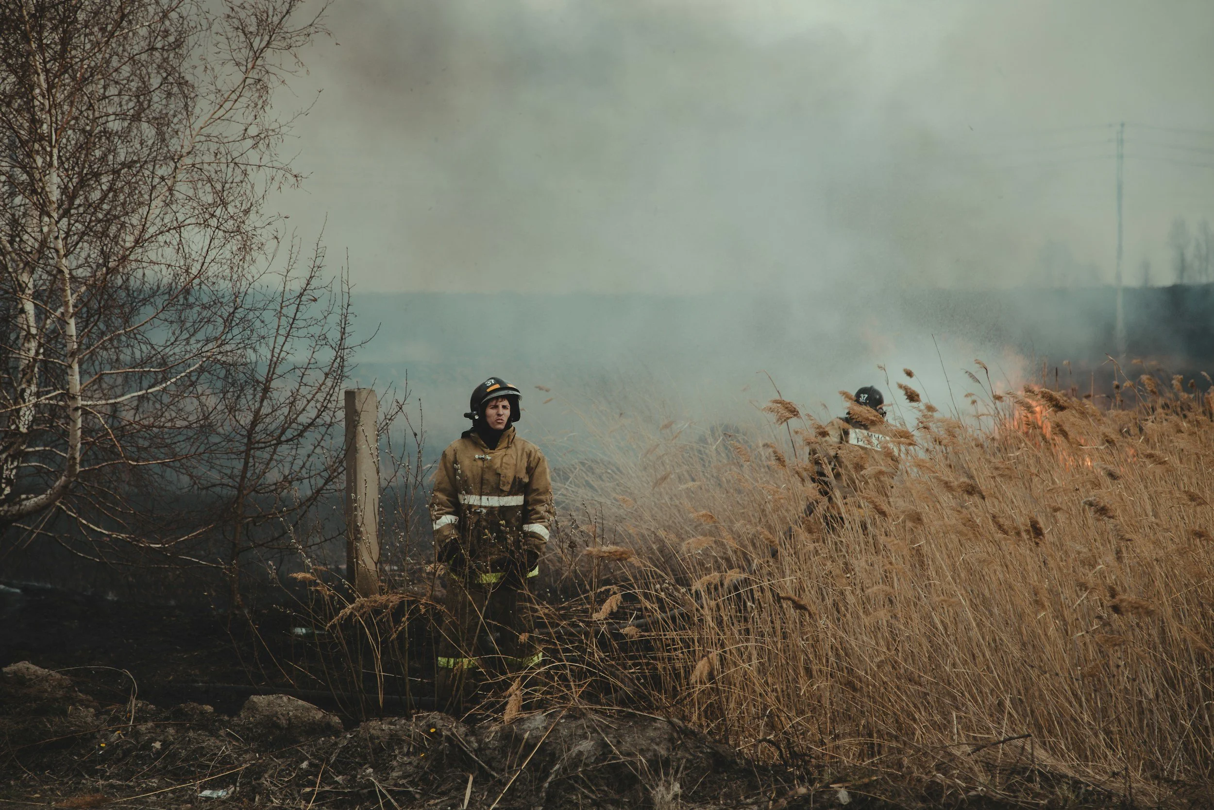 Paramedic or emergency worker in quiet moment — moral injury and treatment resistant PTSD therapy at Soul Yoga Counseling Colorado