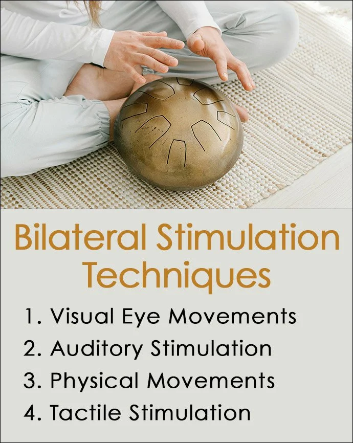 EMDR therapy bilateral stimulation session with licensed Colorado trauma therapist Melissa Perry