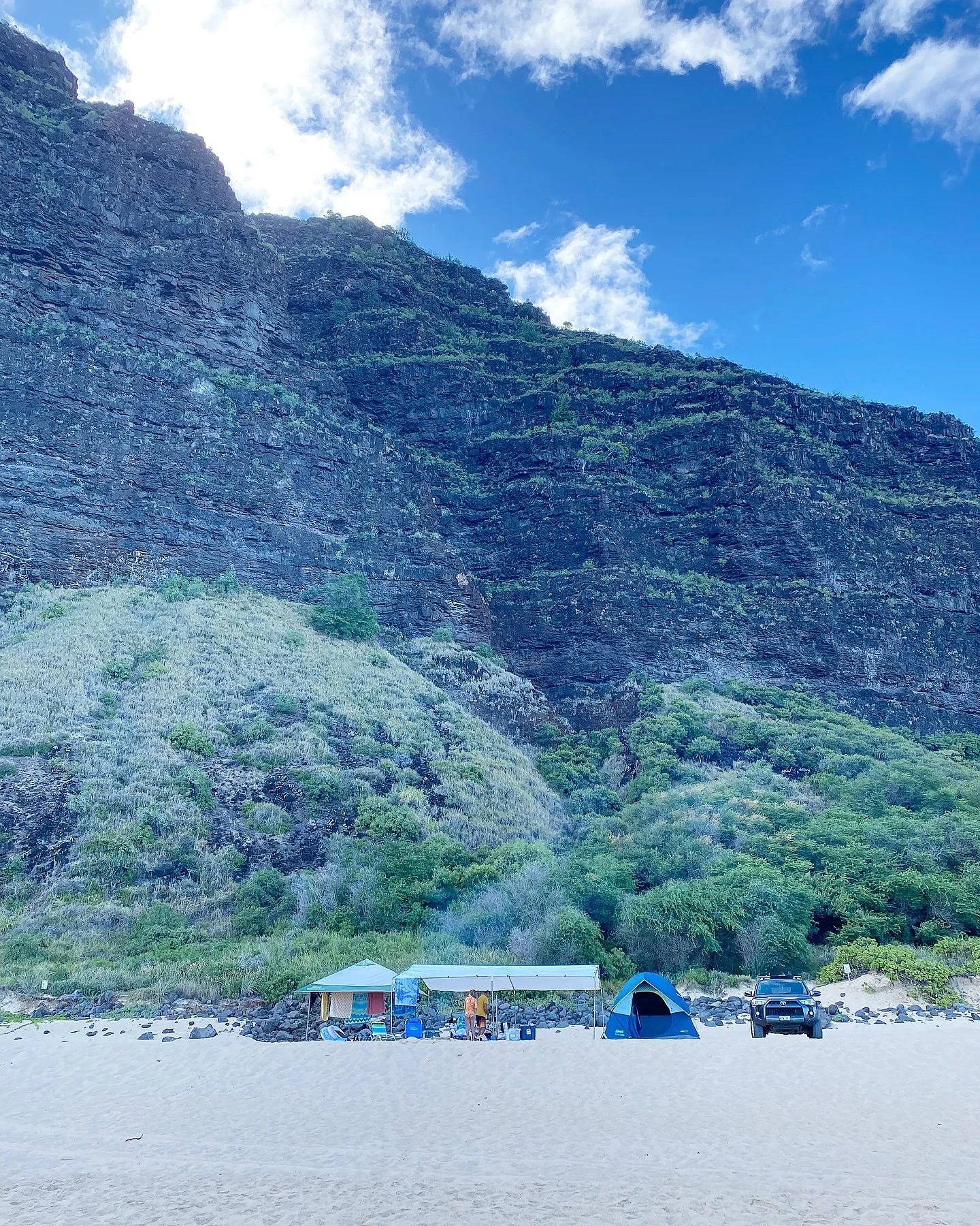 ✨End of summer camp in My most fav place to be swallowed by Kauai with da fam. 
❤️I love that my girls remind me when it’s been too long between camp seshes. 
🙏🏽so grateful for our home when travel can’t / doesn’t happen to escape