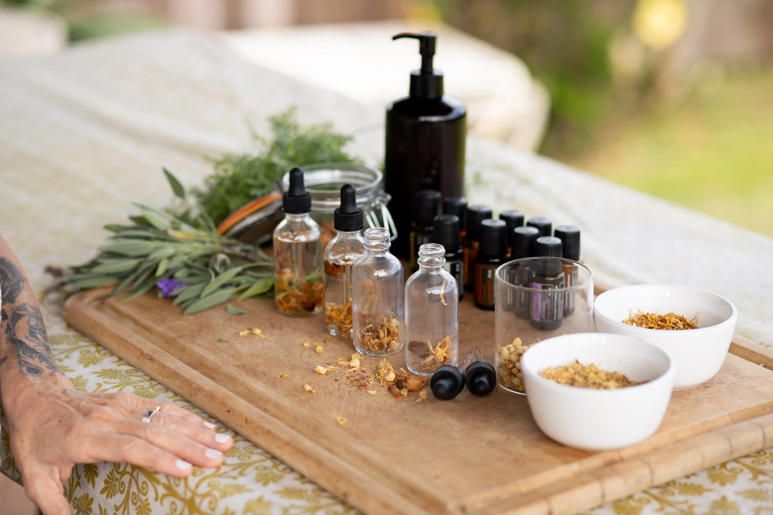 Handcrafted, homemade DIY essential oil products for wellness and holistic, authentic living