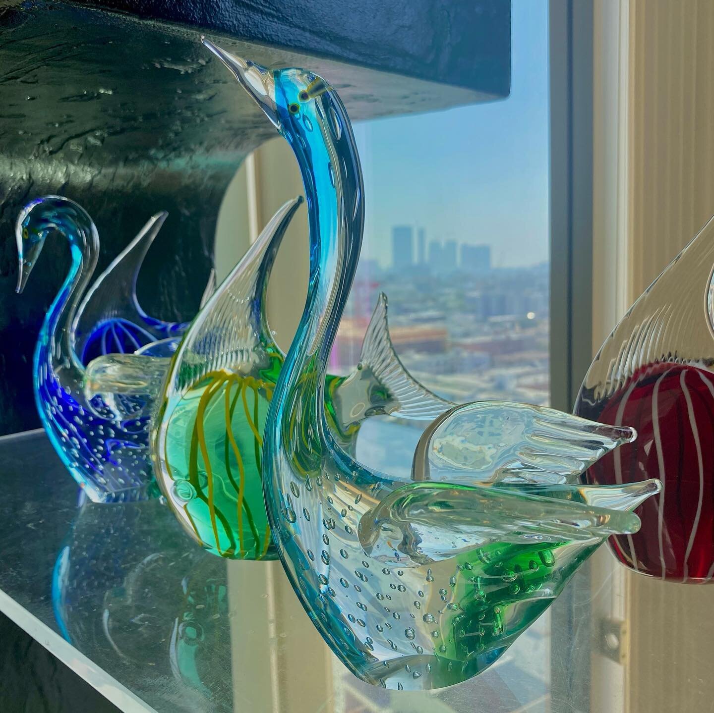 Beautiful Murano glass sculptures. Place these beauties near some sunlight and enjoy all the colors shining through! $60 each or dm for a bundle deal💕

Available for pickup or delivery for a fee 

#murano #muranoglass #muranoisland #venice #muranos 