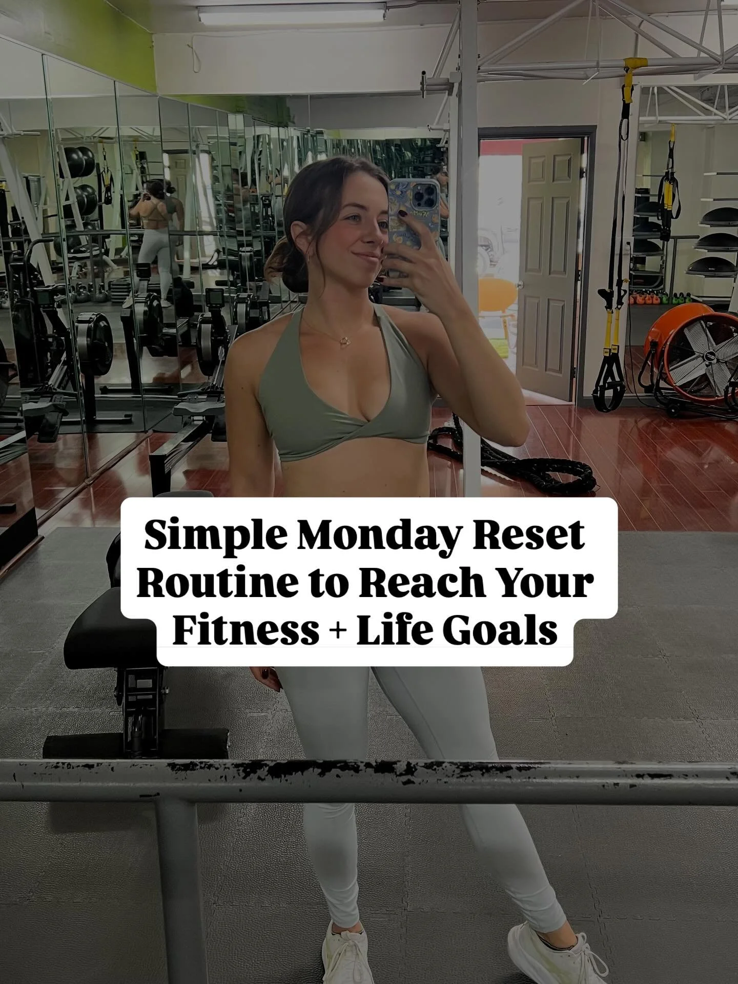 Don&rsquo;t wait for motivation &mdash; set yourself up for success 💛 

Which one of these are you starting with today?