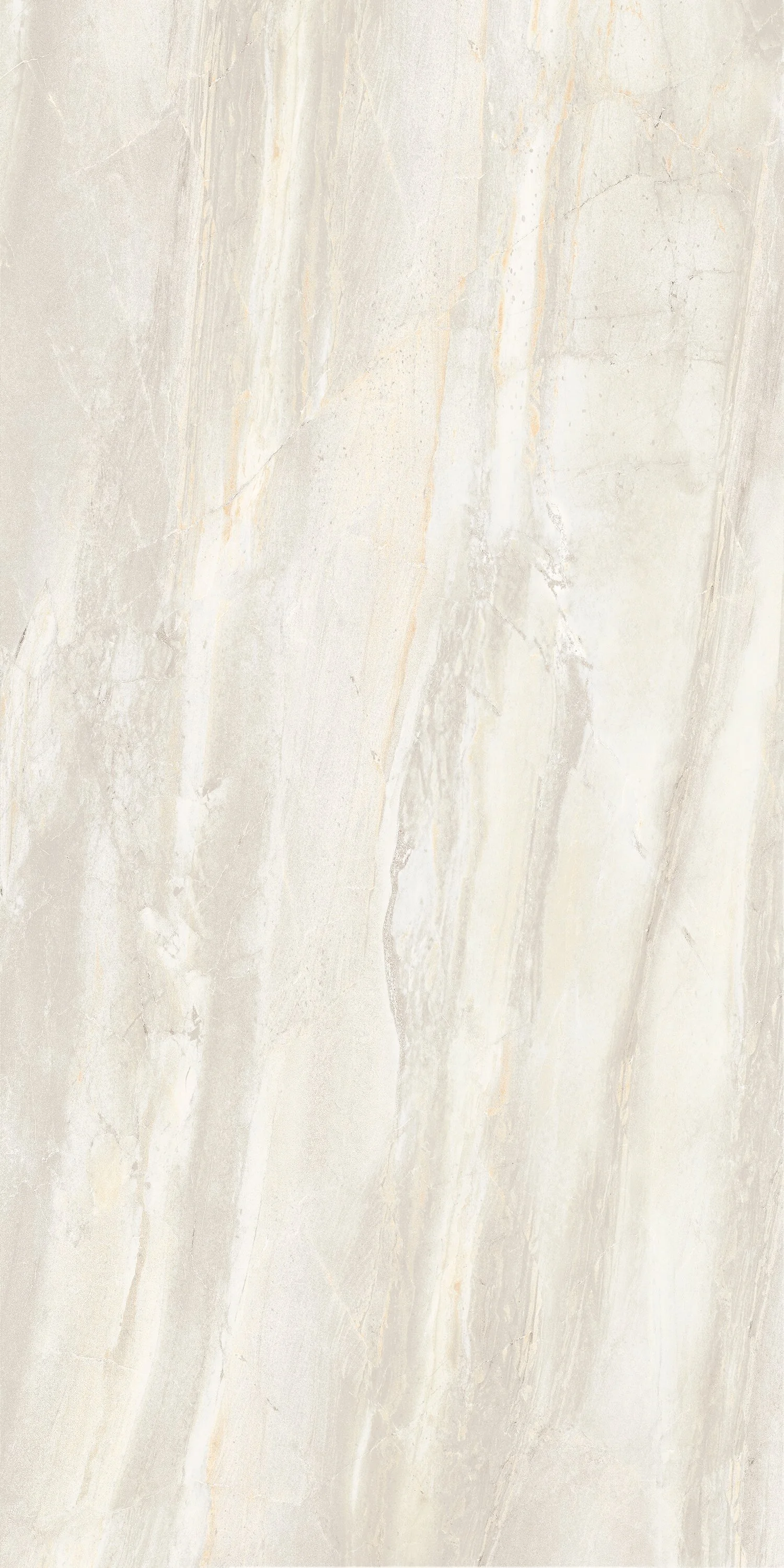 Sapphirus Stone Canyon Oro beige marble-look porcelain tile, polished finish in 12x24, 24x24, 24x48
