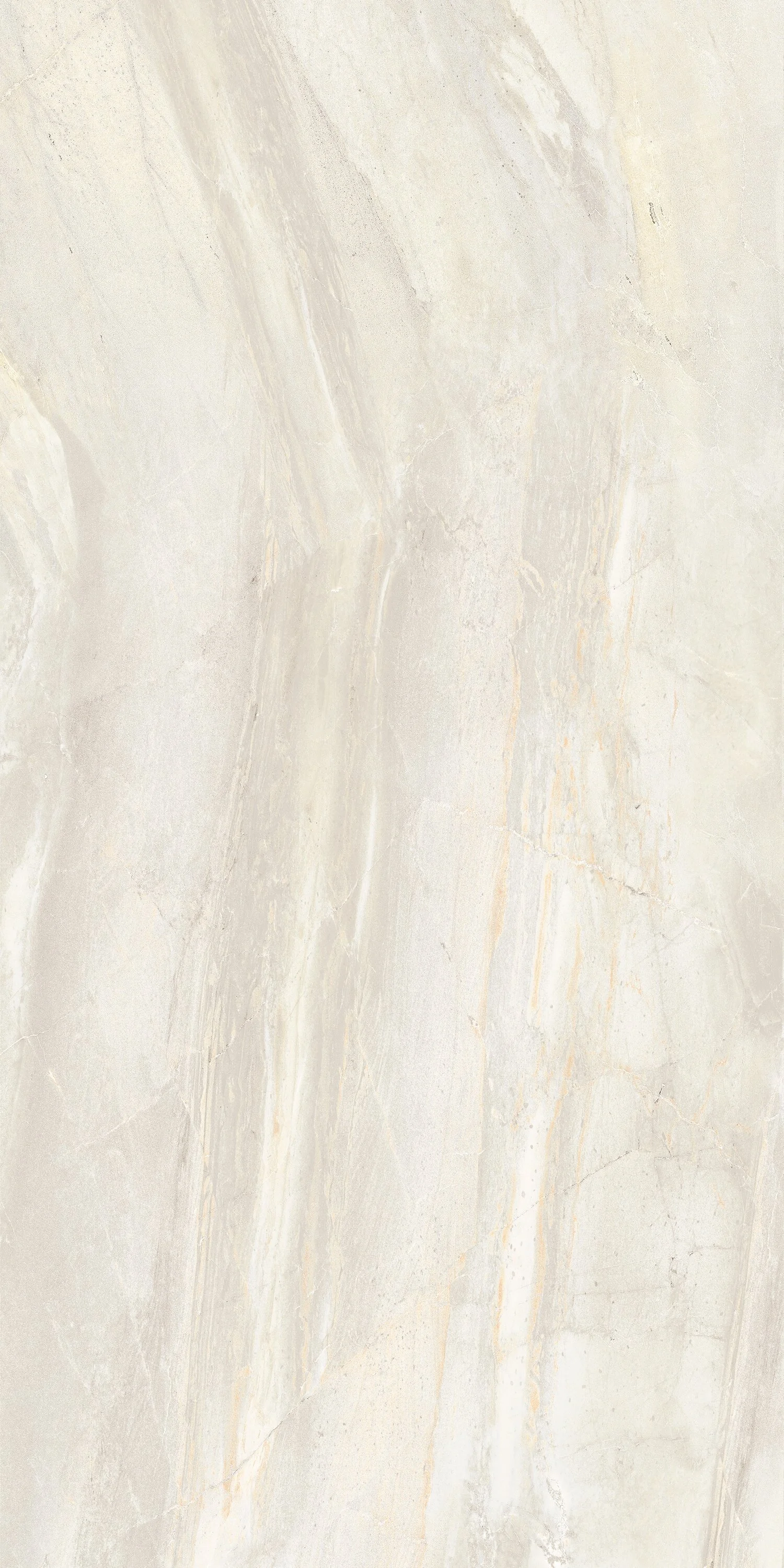 Sapphirus Stone Canyon Oro beige marble-look porcelain tile, polished finish in 12x24, 24x24, 24x48