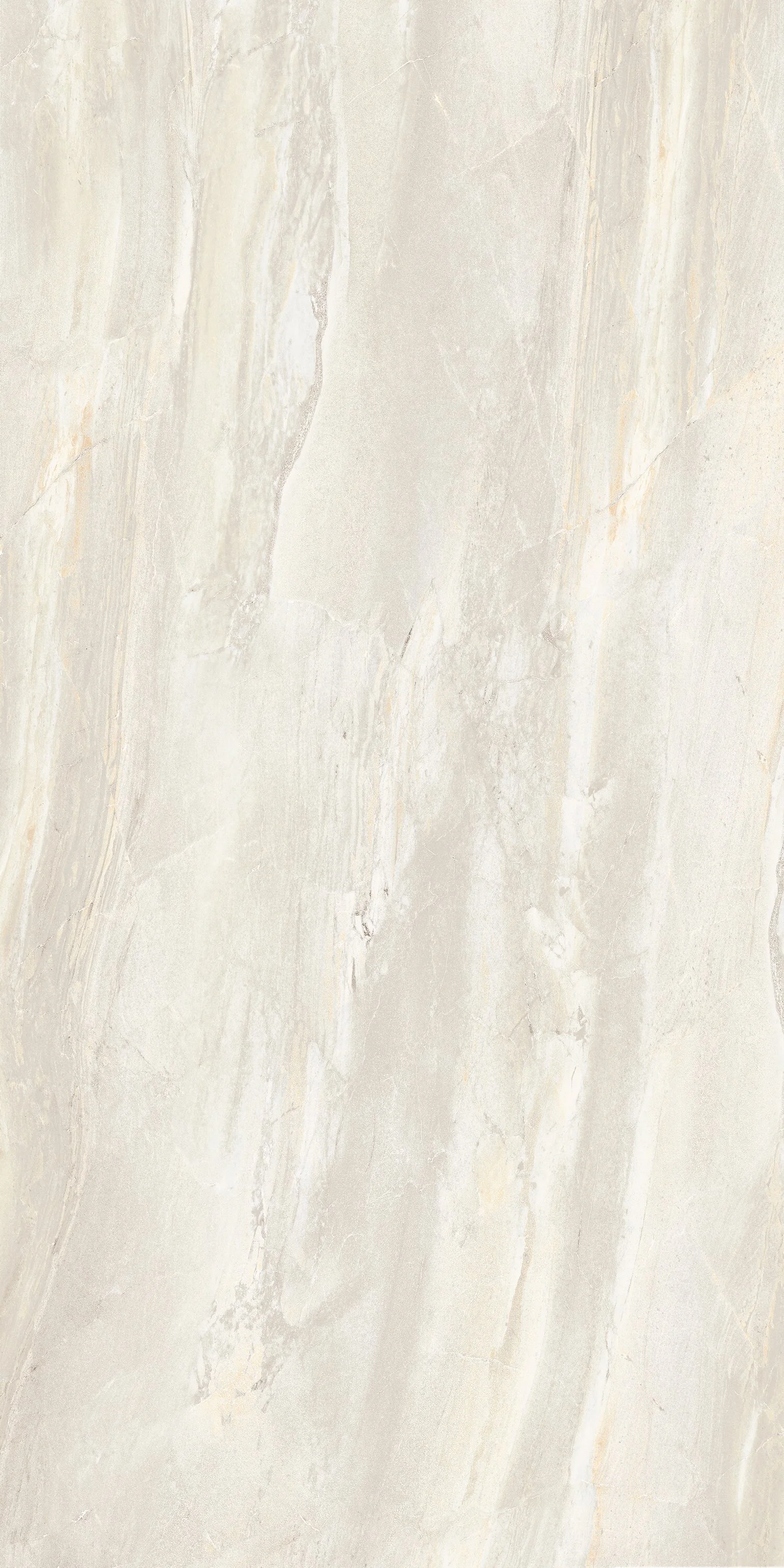 Sapphirus Stone Canyon Oro beige marble-look porcelain tile, polished finish in 12x24, 24x24, 24x48