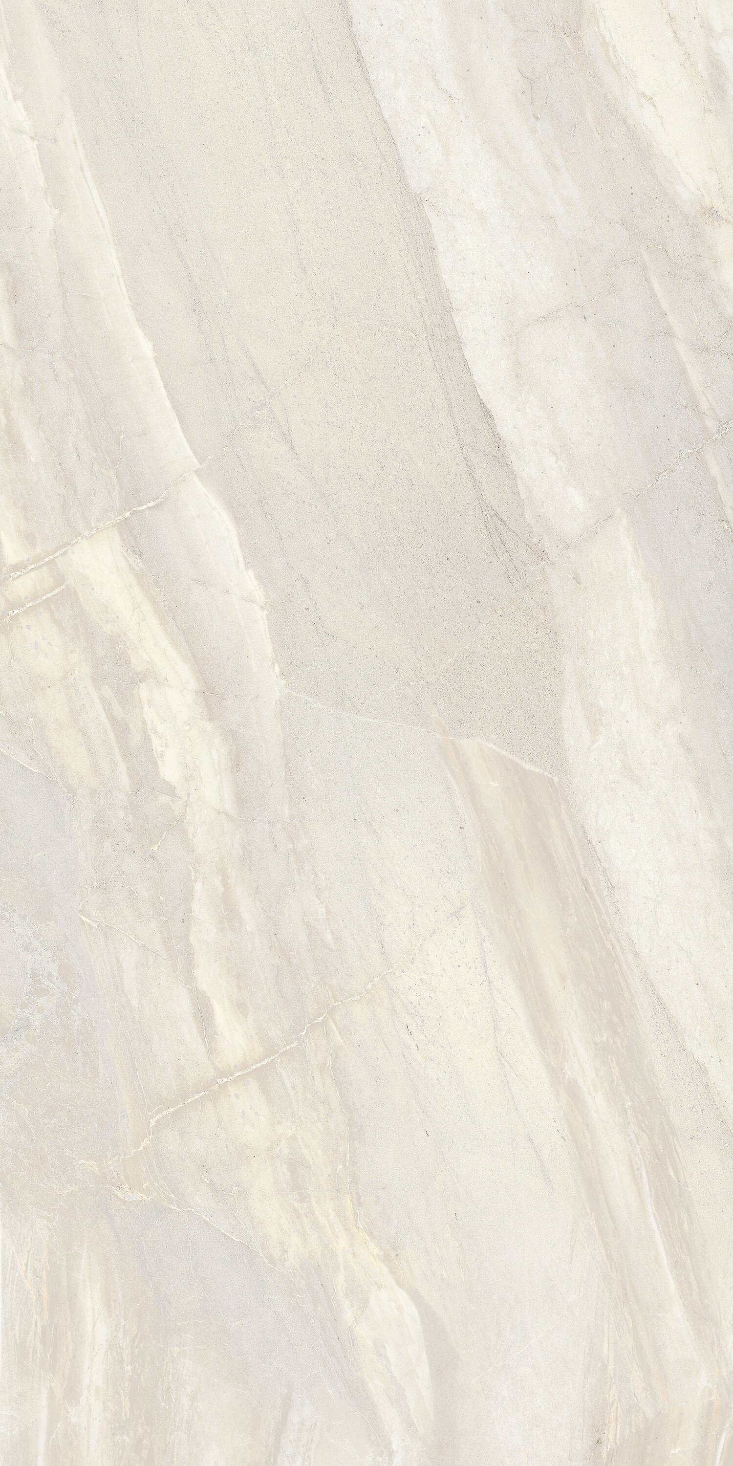Sapphirus Stone Canyon Oro beige marble-look porcelain tile, polished finish in 12x24, 24x24, 24x48