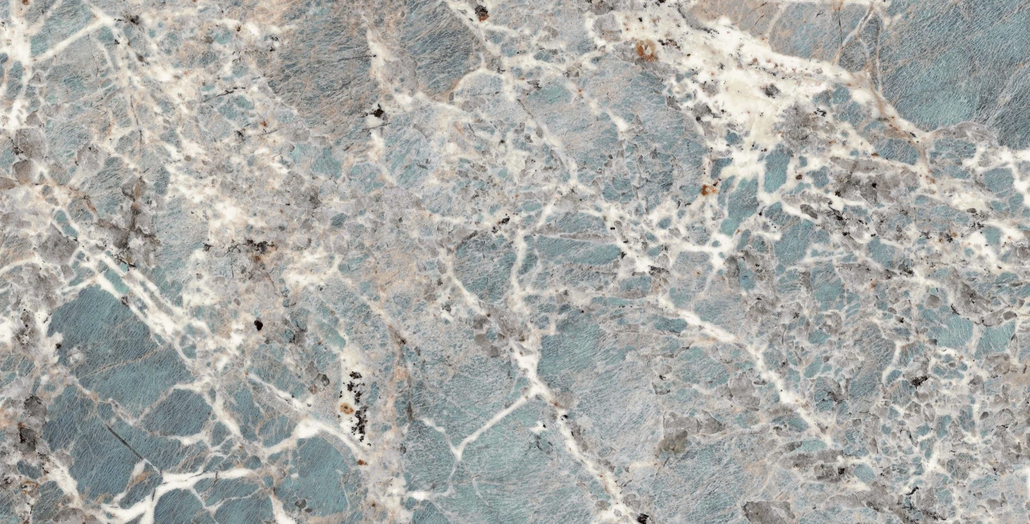 Firoza 24x48 polished porcelain tile with a blue marble look, ideal for floors, walls, showers, and backsplashes.