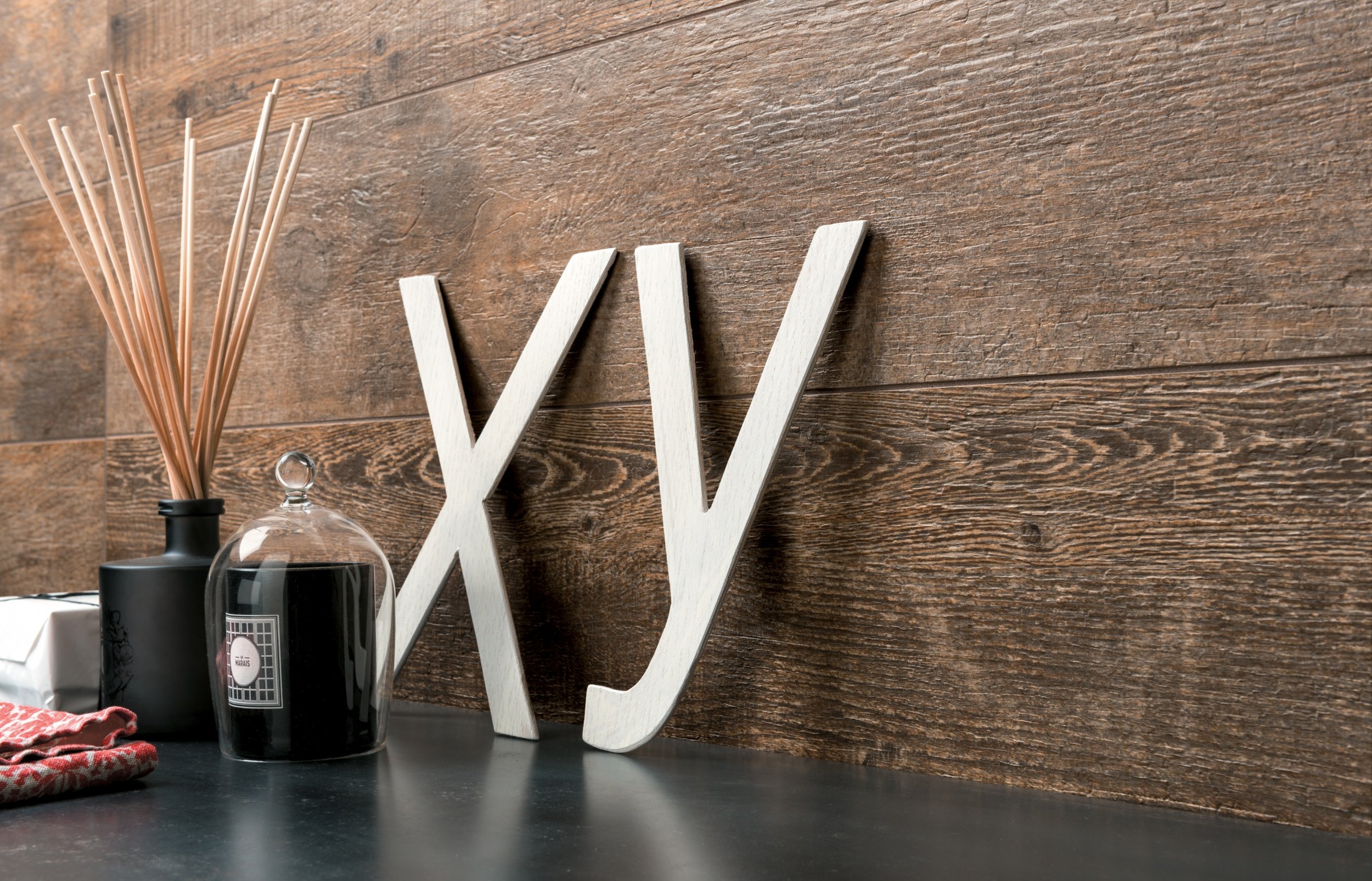 Porcelain wood look tile flooring offering the beauty of hardwood with durable porcelain performance.