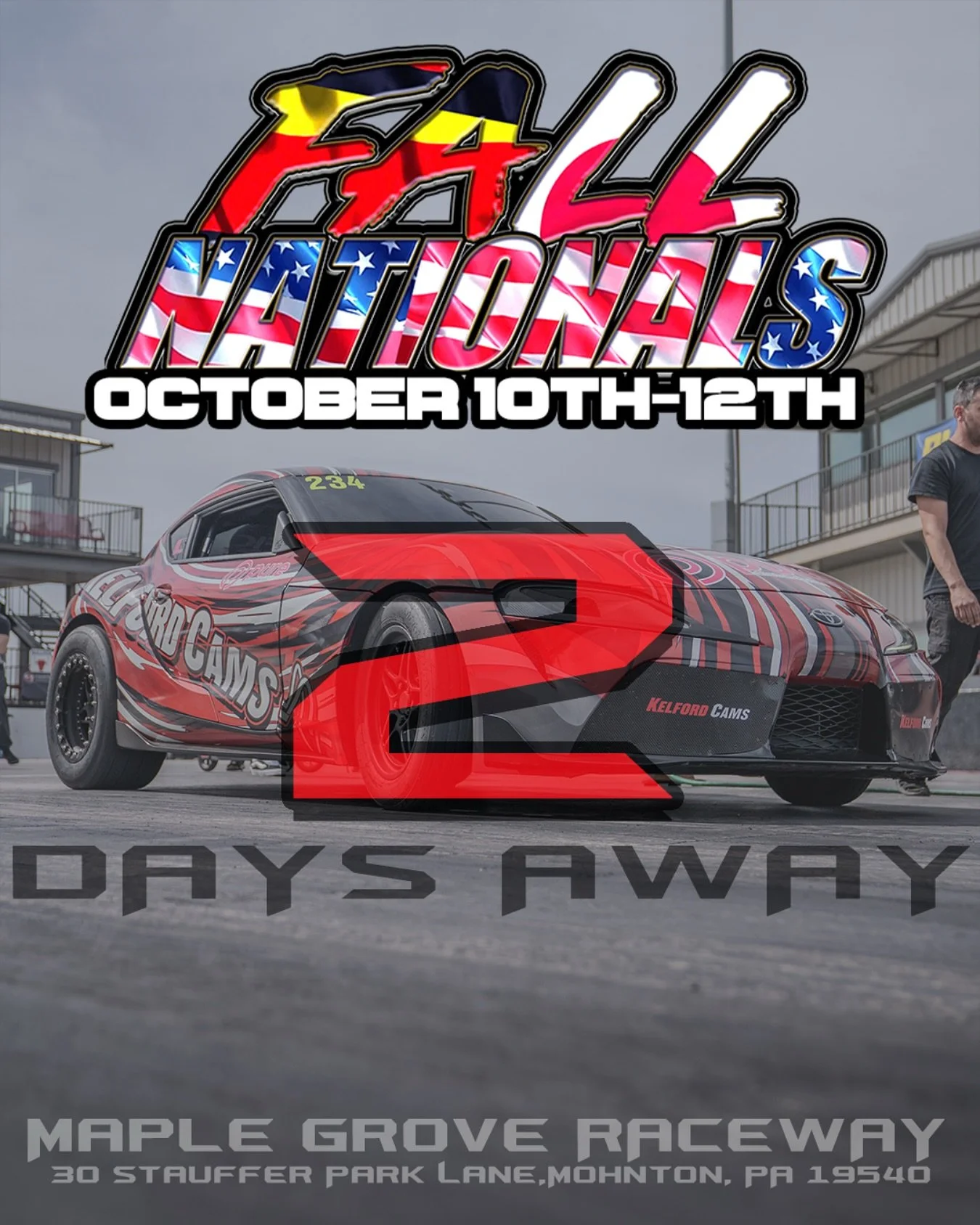 Fall Nationals 2025!
📍 Maple Grove Raceway
🗓️ October 10th-12th
10/10/25 - 10/12/25
Mohnton, Pennsylvania 

#chrismillerracing #cmrproductions #cmr #maplegroveraceway #raceway #dragway #dragracing #dragrace #racecar #race