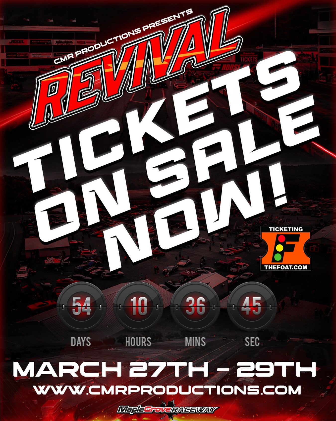 ANNOUNCEMENT 🚨TICKETS ARE ON SALE! 
Don&rsquo;t miss out on the season opener 🔥
Head over to the link in bio for your tickets. 
Instagram DM 📲 @chrismillerracing
Website 💻 www.cmrproductions.com
Email 📩 info@cmrproductions.com

#CMRProductions #