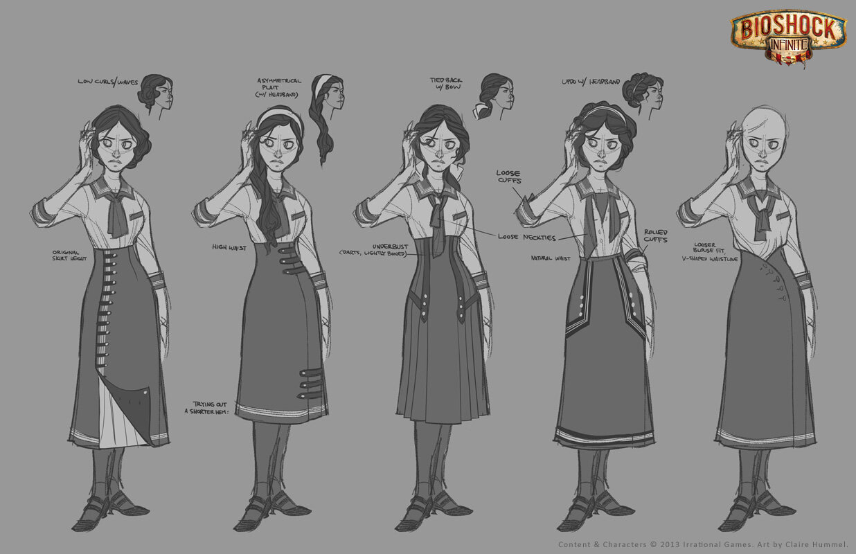 BioShock Infinite Concept Art & Characters