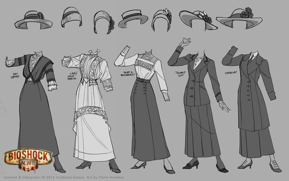 BioShock Infinite Concept Art & Characters