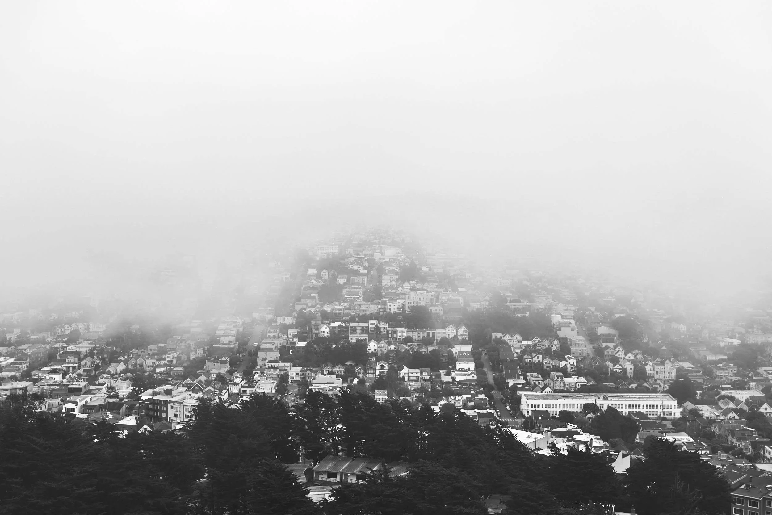 Sunset Fog