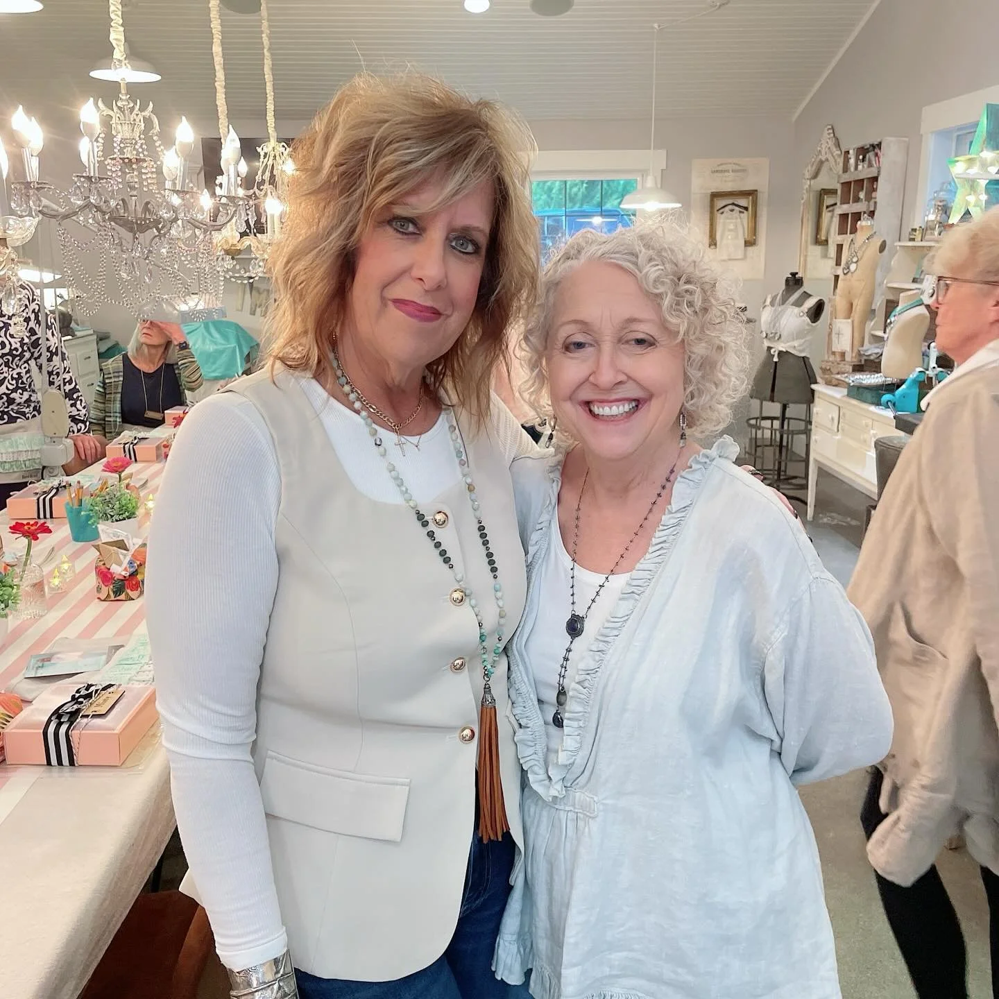 Week One of Jewelry Boot Camp at Terri Brush &lsquo;s gorgeous studio was so fun!  I love the necklaces the ladies designed.  So much meaning and love woven into them.  Each one has a beautiful story of love to tell.  What a gift ❤️