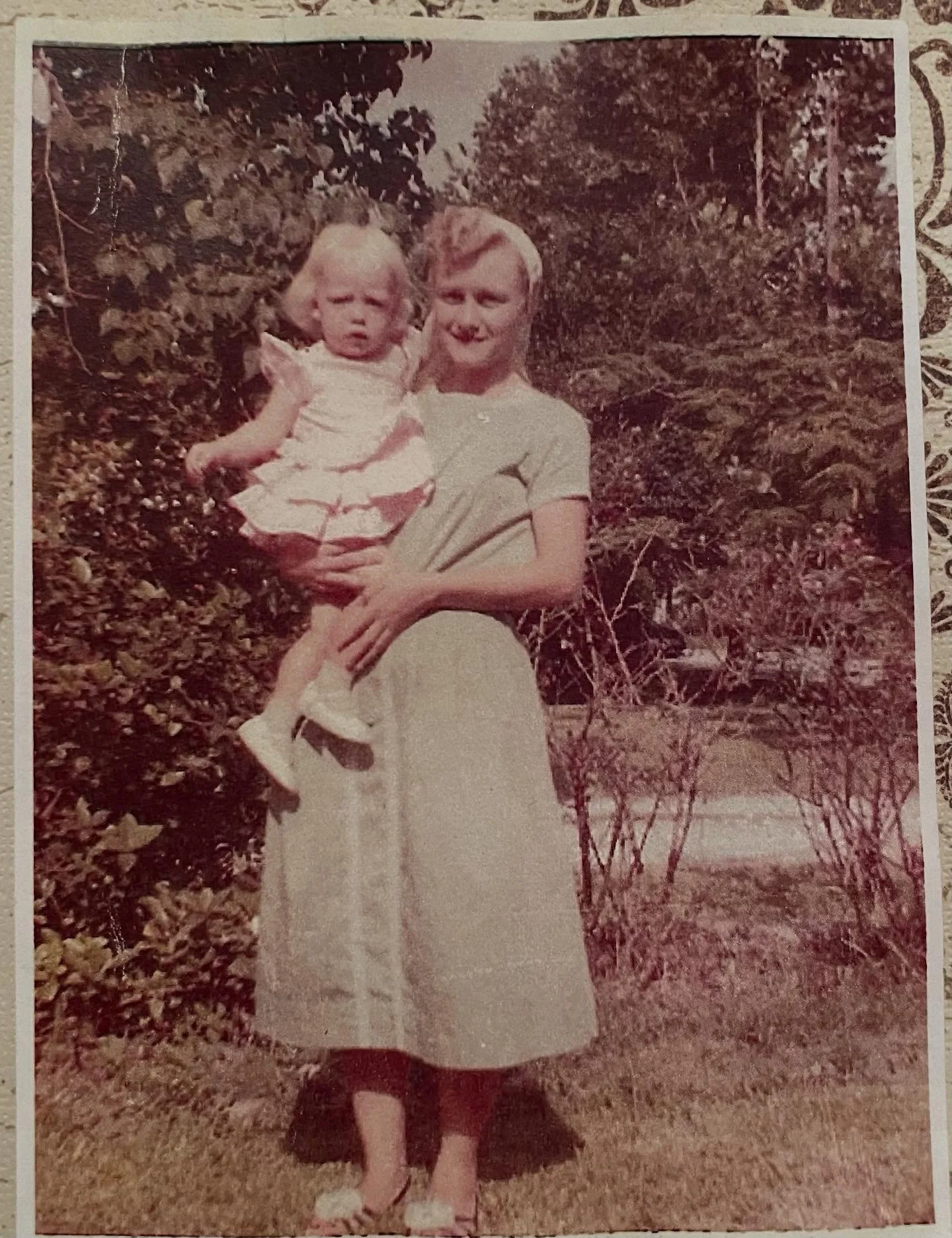 Once a towhead, always a towhead!  lol
I&rsquo;ve become very thankful for my blonde hair.  When I was younger, I wanted brown hair like most of my friends.  But now that I&rsquo;m older, I truly appreciate it. 
I&rsquo;m missing my Mom today, on my 