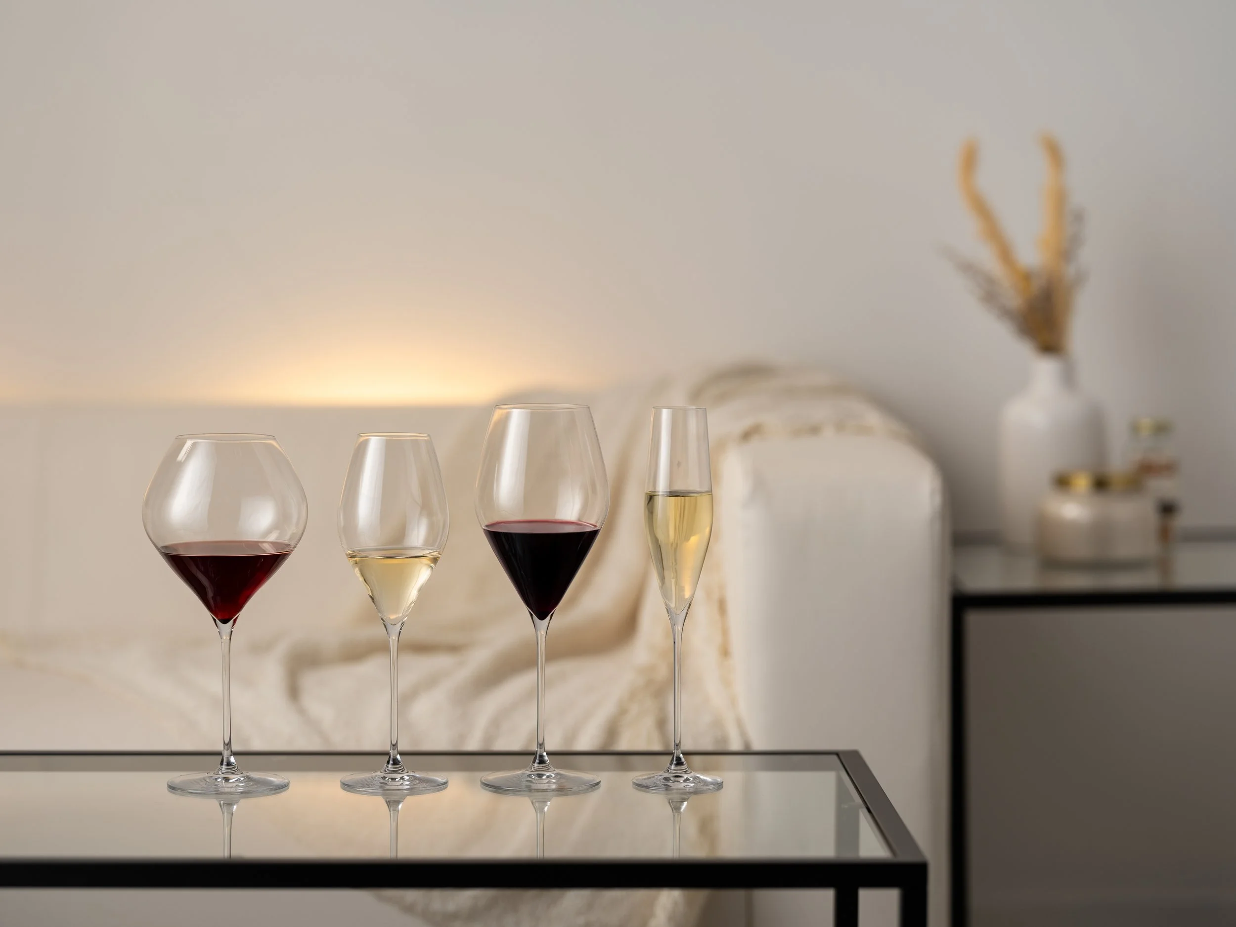 The Verona Wine Glass Collection: Sleek, Refined, and Celebratory