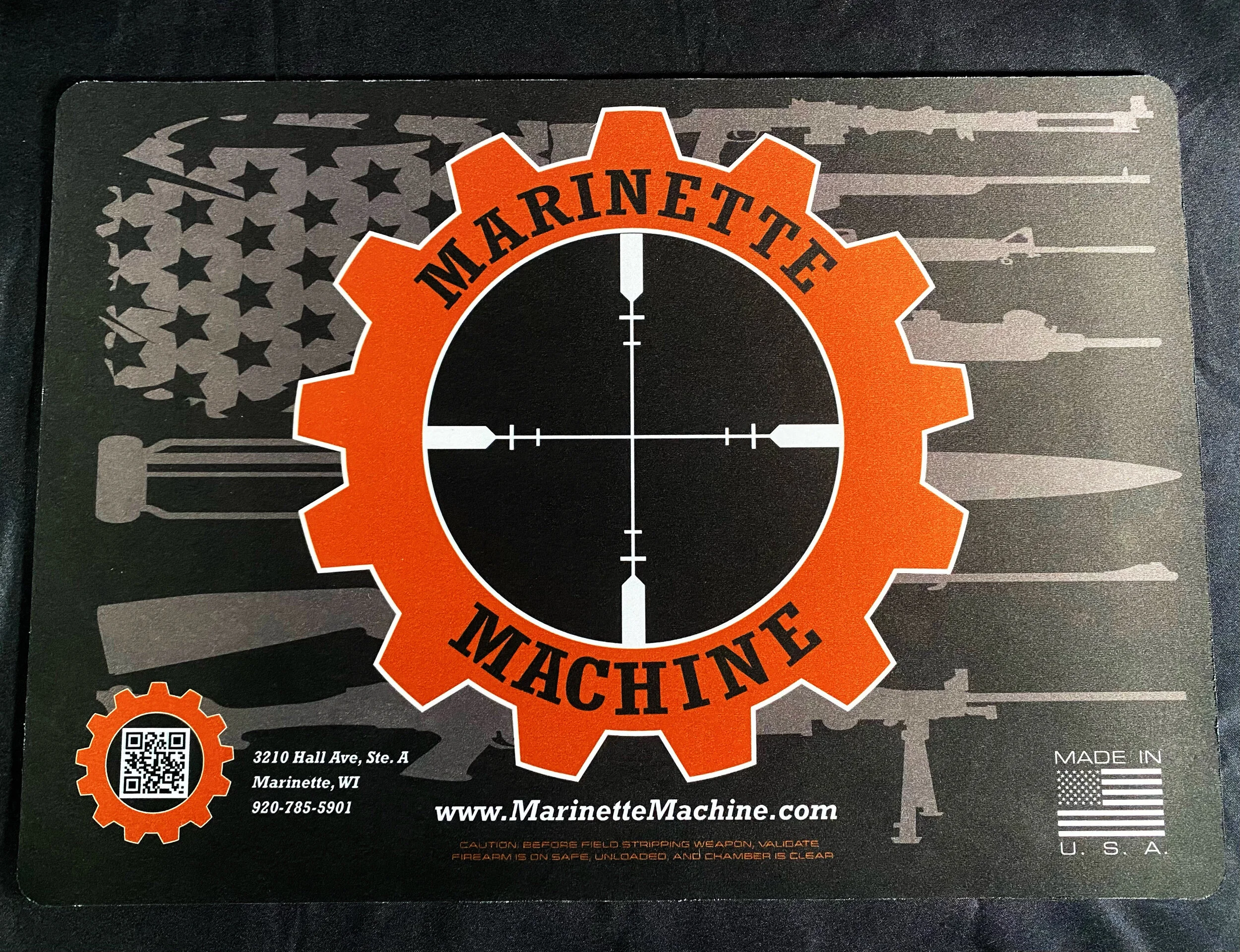 Marinette Machine Pistol Size Gun Mat